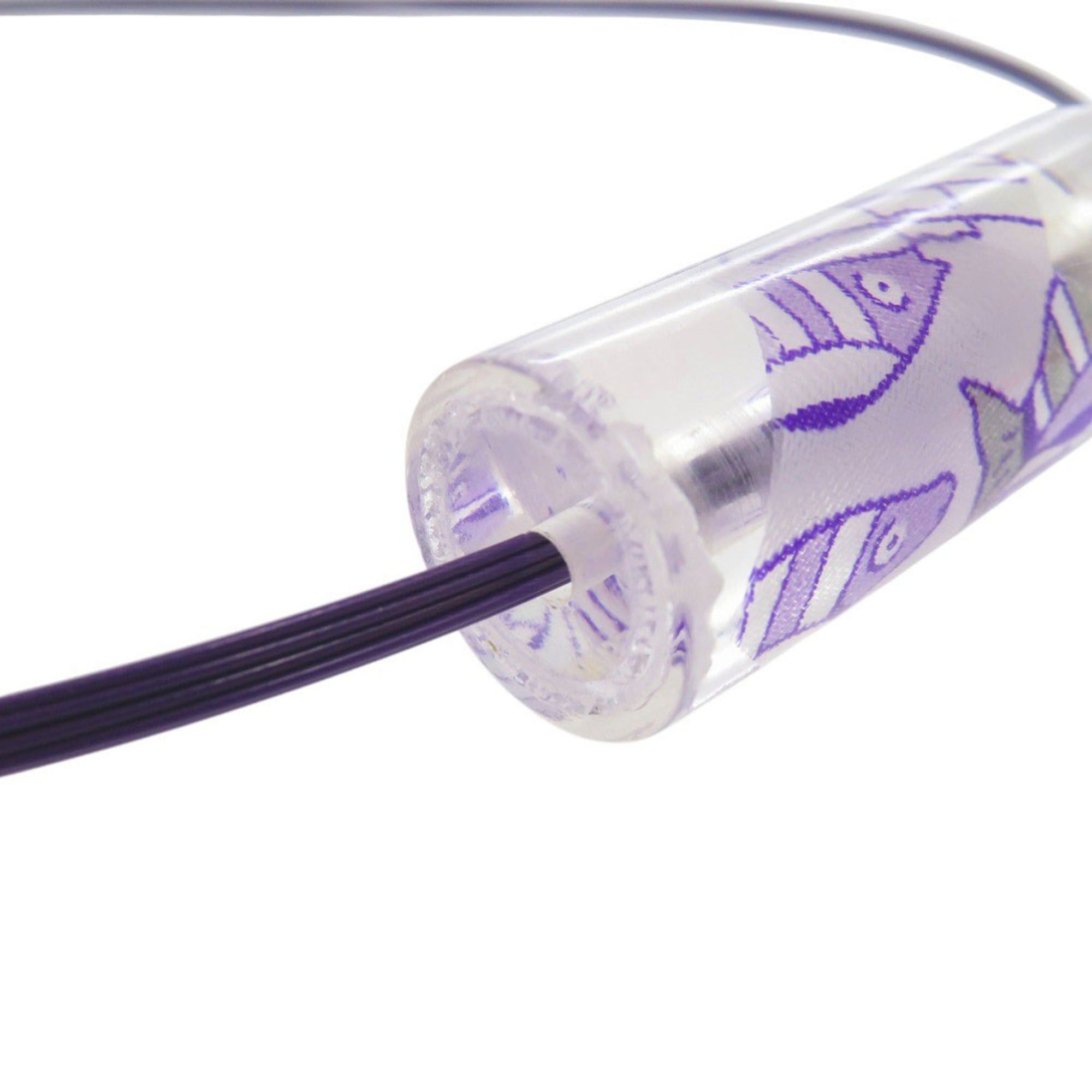 Hermes Excellent condition Hermes Lisine purple choker with fish design 0014HERMES Size ONE SIZE - 5 Thumbnail
