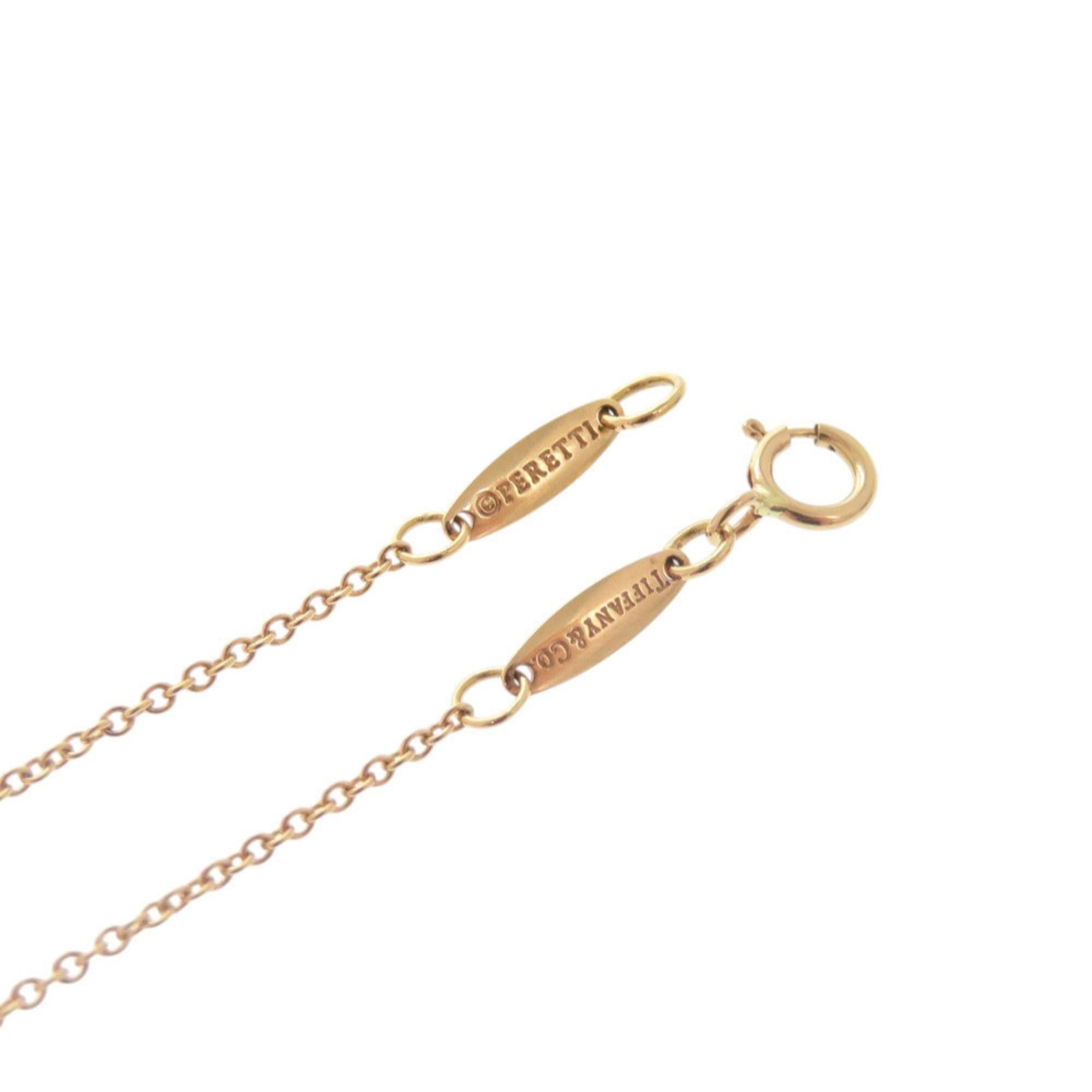 Tiffany & Co. Like New Tiffany & Co. Open Heart Necklace Pendant in 18KPG, 18KKYG, 750PG, and 750YG Pink Gold Yellow Gold. (Item No. 1626) Size ONE SIZE - 7 Thumbnail