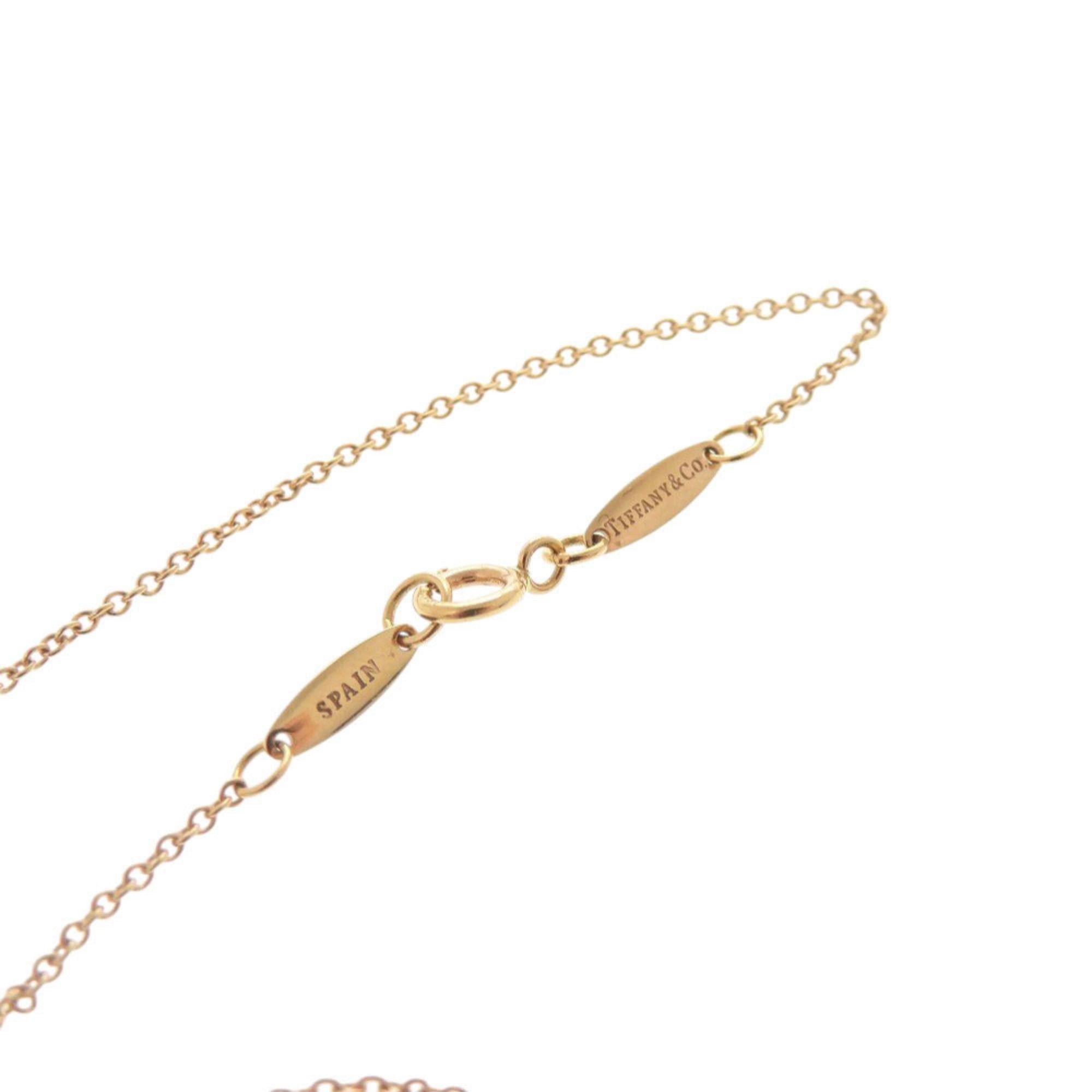 Tiffany & Co. Like New Tiffany & Co. Open Heart Necklace Pendant in 18KPG, 18KKYG, 750PG, and 750YG Pink Gold Yellow Gold. (Item No. 1626) Size ONE SIZE - 4 Thumbnail