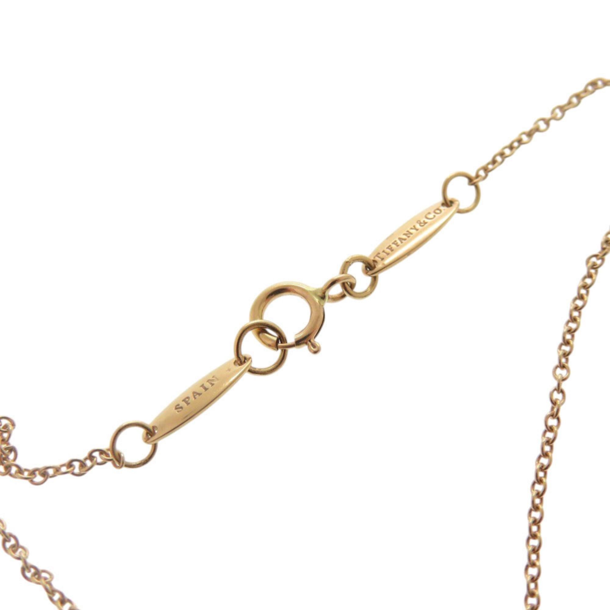 Tiffany & Co. Like New Tiffany & Co. Open Heart Necklace Pendant in 18KPG, 18KKYG, 750PG, and 750YG Pink Gold Yellow Gold. (Item No. 1626) Size ONE SIZE - 6 Thumbnail