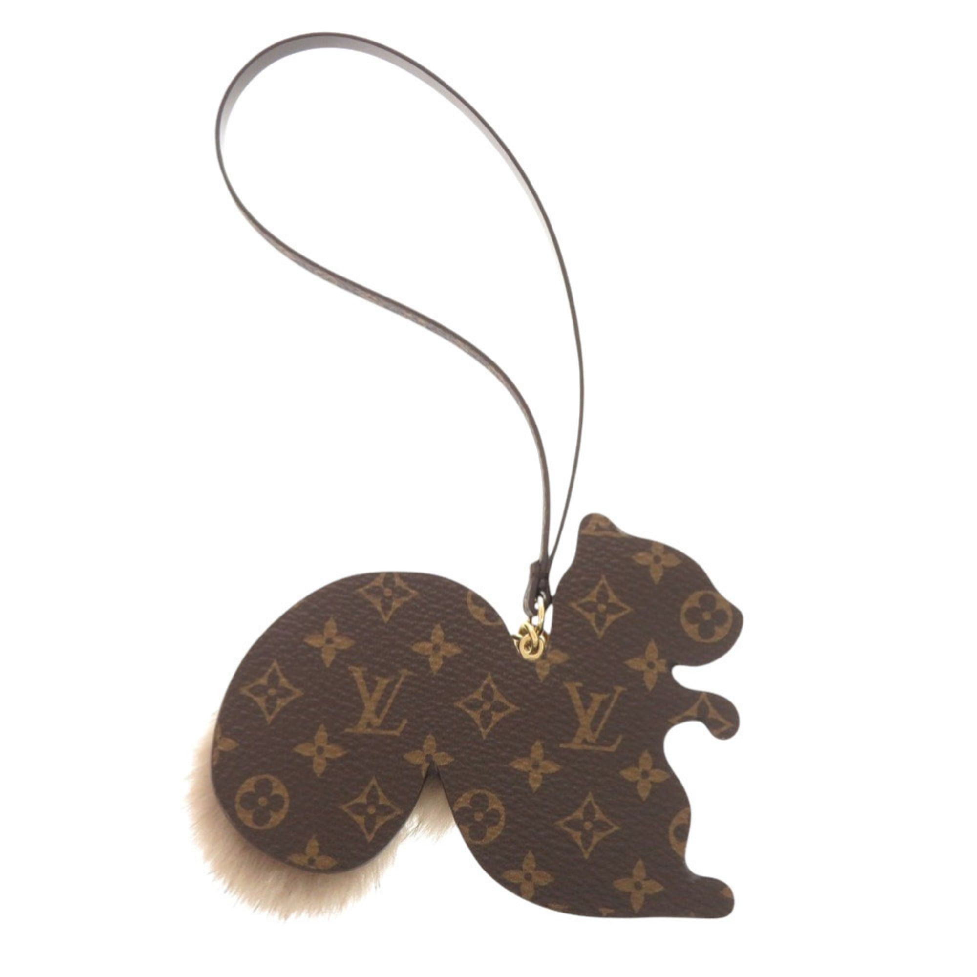 Louis Vuitton Unused Louis Vuitton accessory bag charm, Squalol LV Furry Friend Monogram M03218, mink squirrel 1515 LOUIS VUITTON Size ONE SIZE - 3 Thumbnail