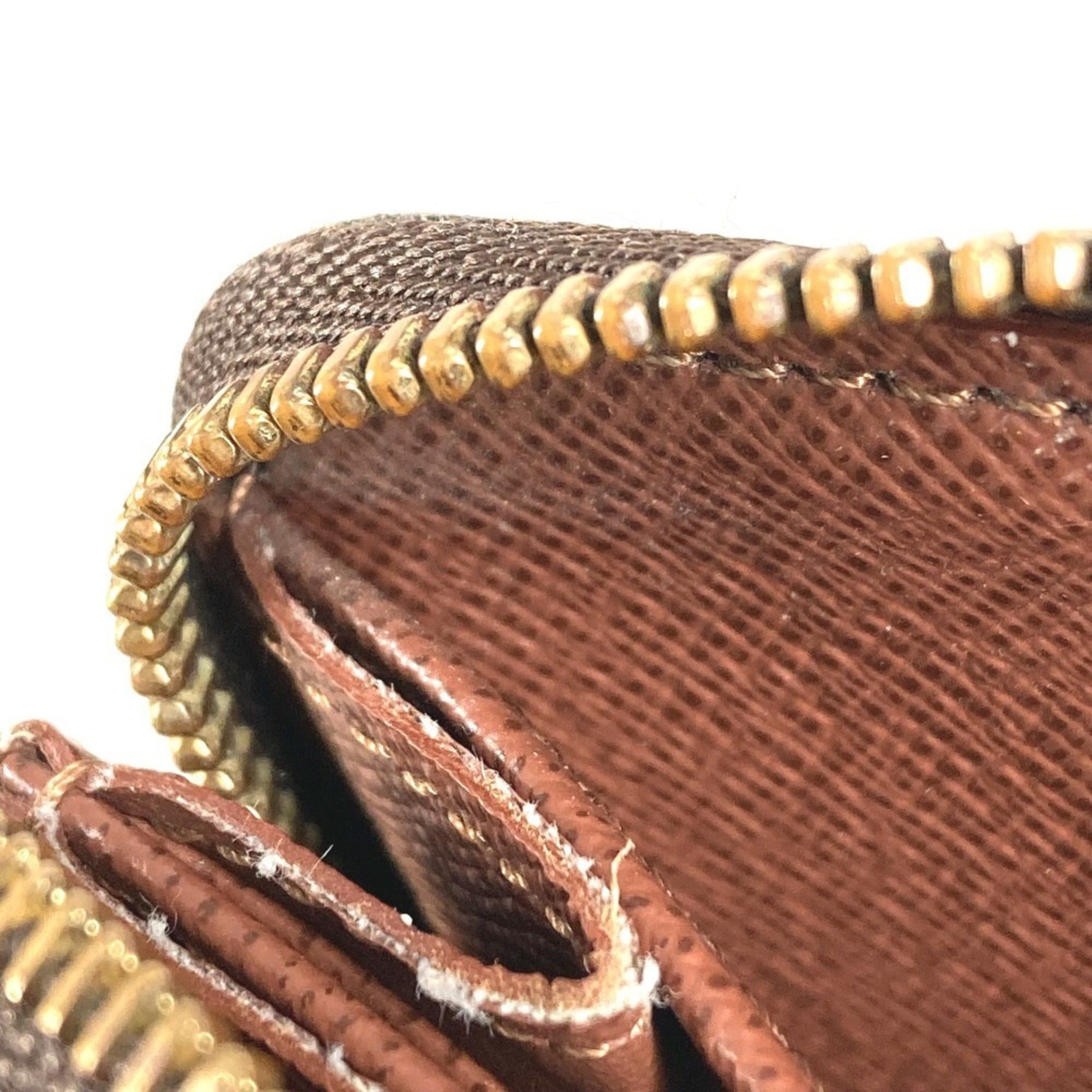 Louis Vuitton LOUIS VUITTON M60067 Monogram Zippy Coin Purse, Wallet, Round Zipper, Canvas, Brown, Men's/Women's Size ONE SIZE - 14 Thumbnail