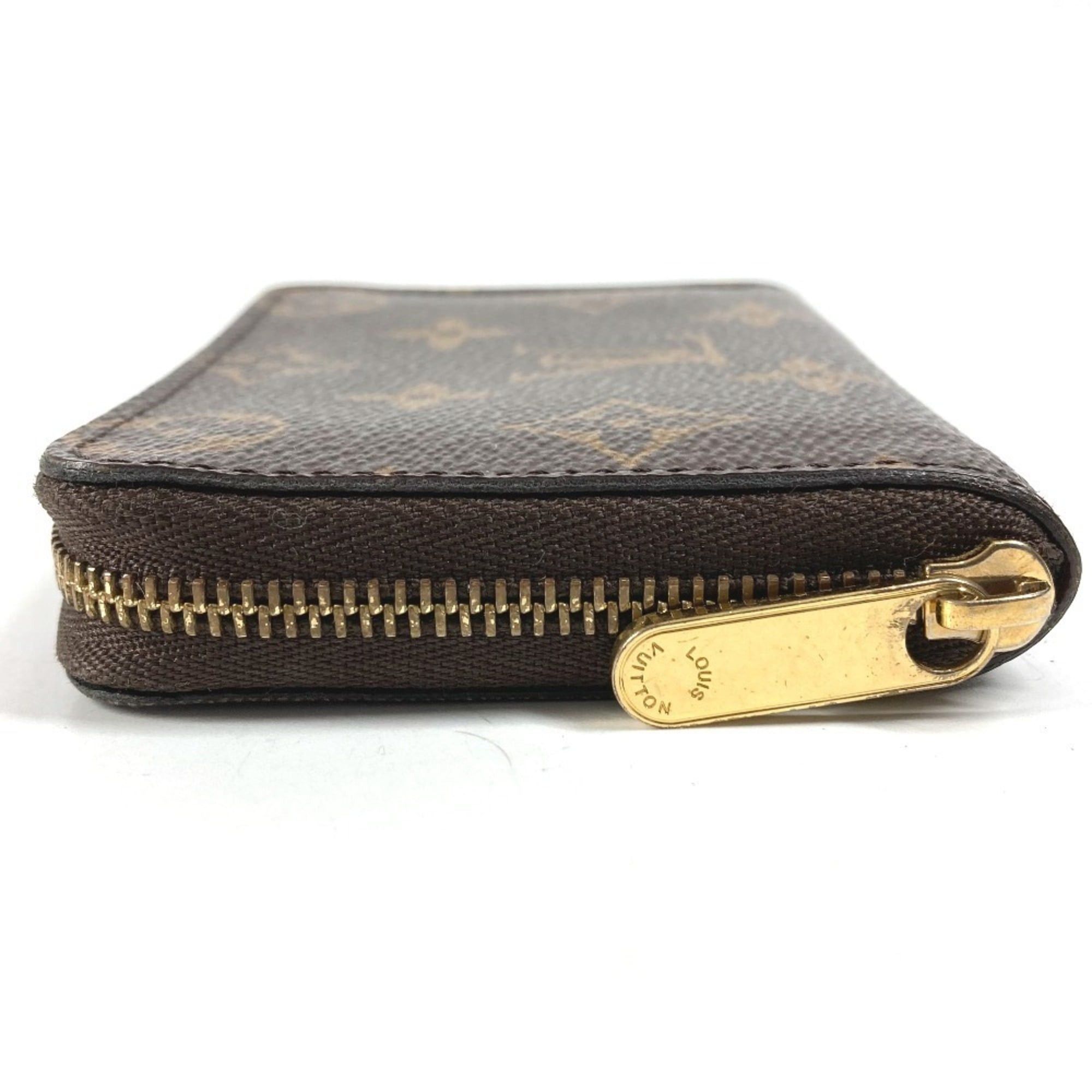 Louis Vuitton LOUIS VUITTON M60067 Monogram Zippy Coin Purse, Wallet, Round Zipper, Canvas, Brown, Men's/Women's Size ONE SIZE - 3 Thumbnail