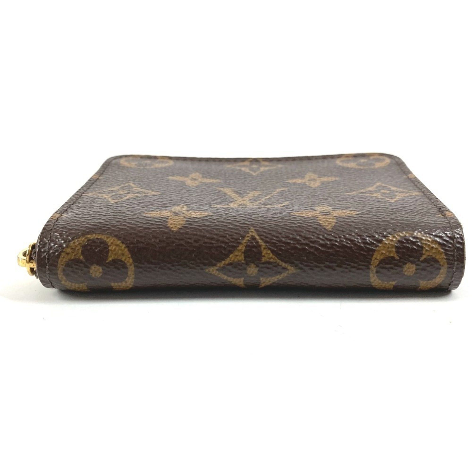 Louis Vuitton LOUIS VUITTON M60067 Monogram Zippy Coin Purse, Wallet, Round Zipper, Canvas, Brown, Men's/Women's Size ONE SIZE - 5 Thumbnail