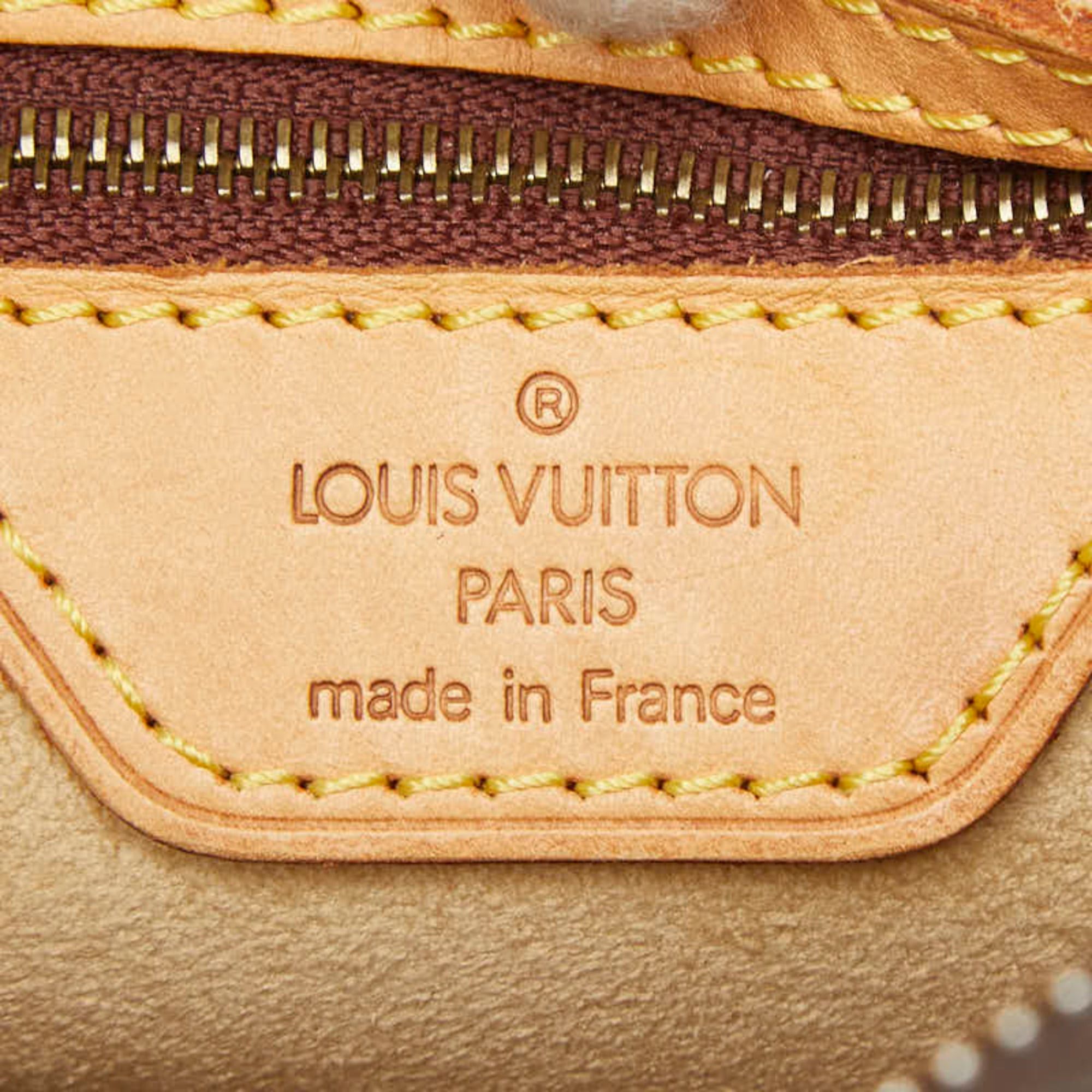 Louis Vuitton Louis Vuitton Monogram Looping MM One-Shoulder Bag Handbag M51146 Brown Leather Women's LOUIS VUITTON Size ONE SIZE - 11 Thumbnail