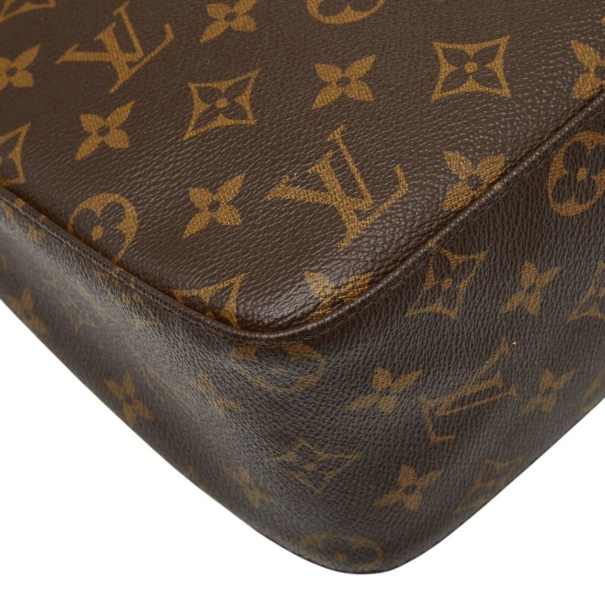 Louis Vuitton Louis Vuitton Monogram Looping MM One-Shoulder Bag Handbag M51146 Brown Leather Women's LOUIS VUITTON Size ONE SIZE - 7 Thumbnail