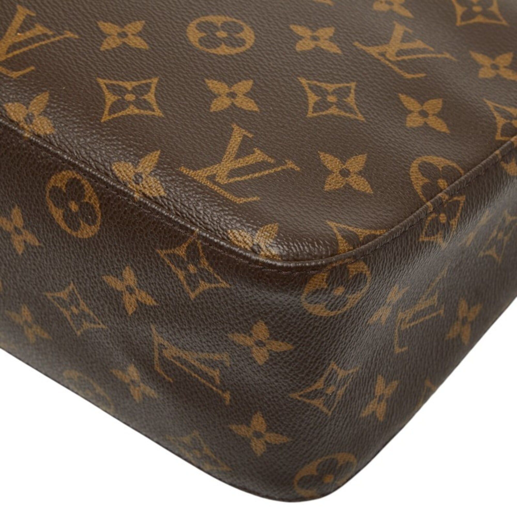 Louis Vuitton Louis Vuitton Monogram Looping MM One-Shoulder Bag Handbag M51146 Brown Leather Women's LOUIS VUITTON Size ONE SIZE - 6 Thumbnail