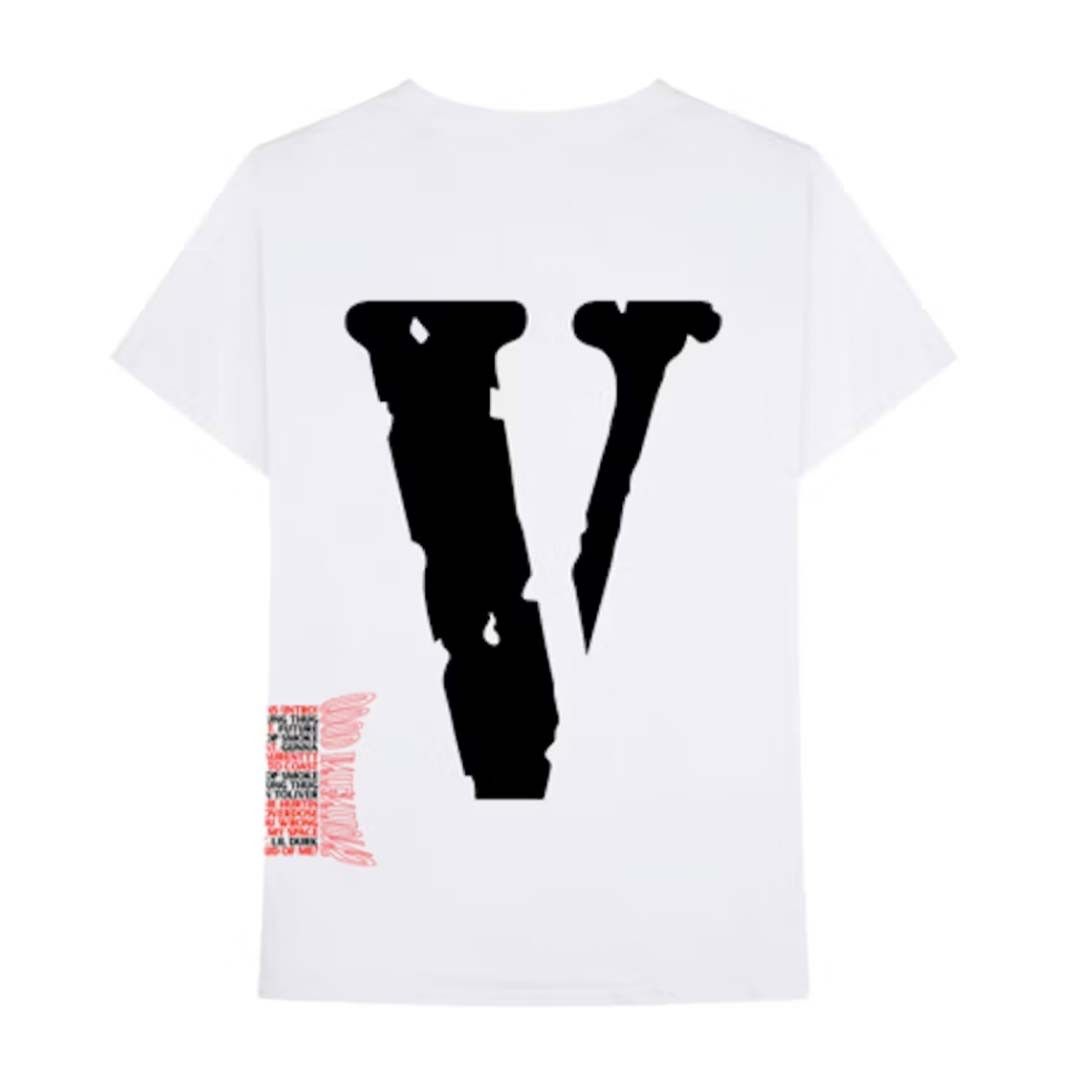 Vlone NAV Dead Tee White Size US XL / EU 56 / 4 - 2 Thumbnail