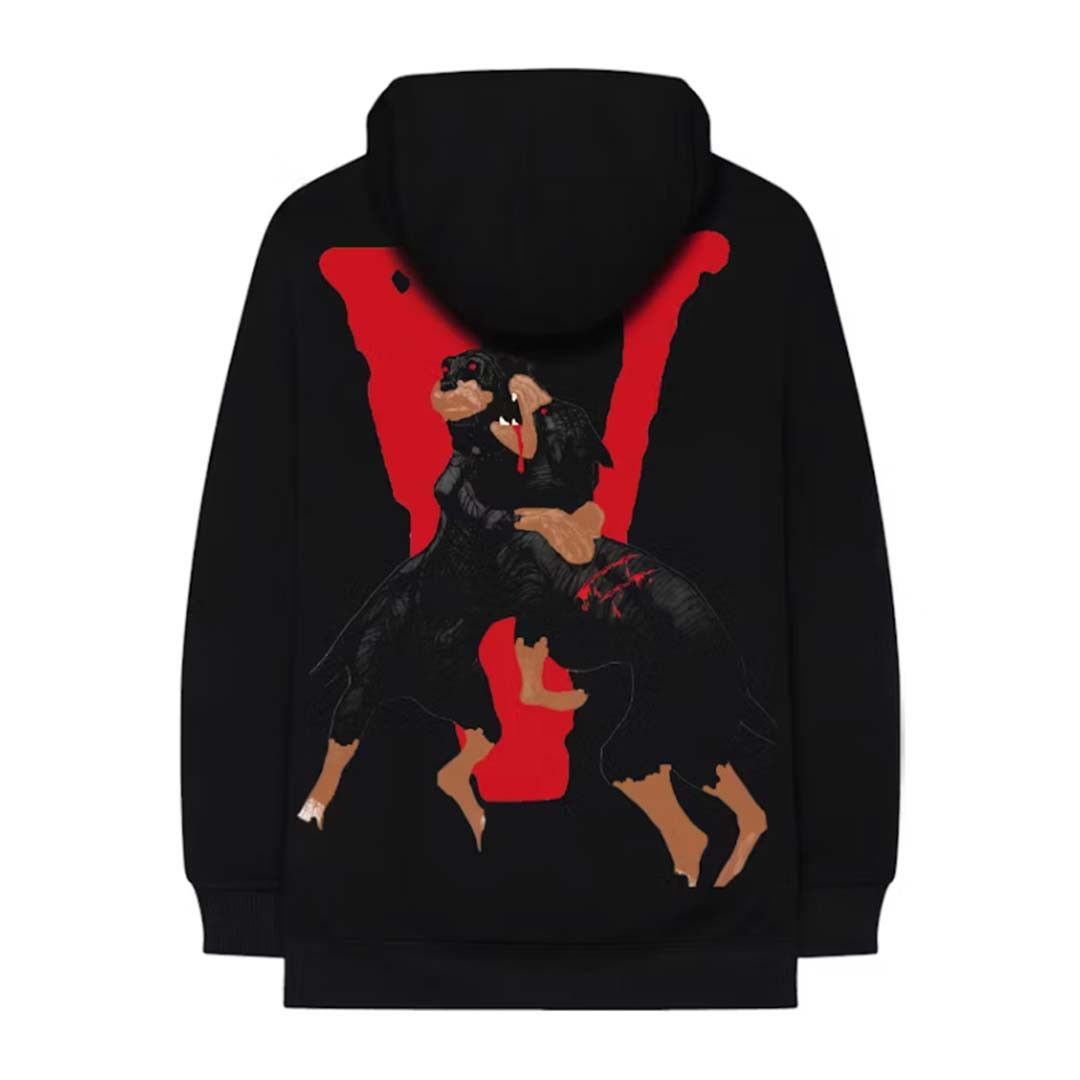 Vlone Pop Smoke Black Dogs Hoodie Size US S / EU 44-46 / 1 - 2 Thumbnail