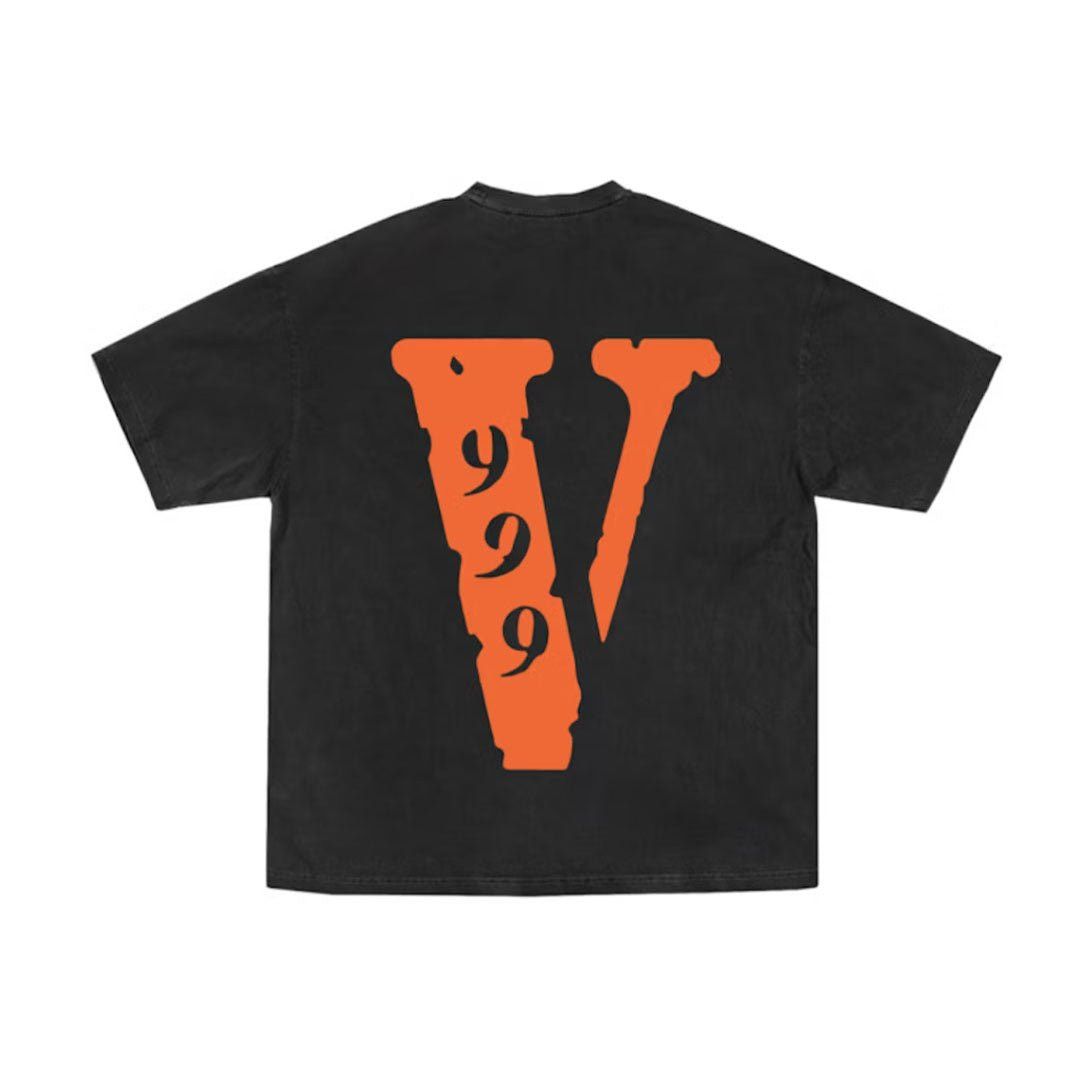 Vlone Juice Wrld x 999 Tee Black Size US M / EU 48-50 / 2 - 2 Thumbnail