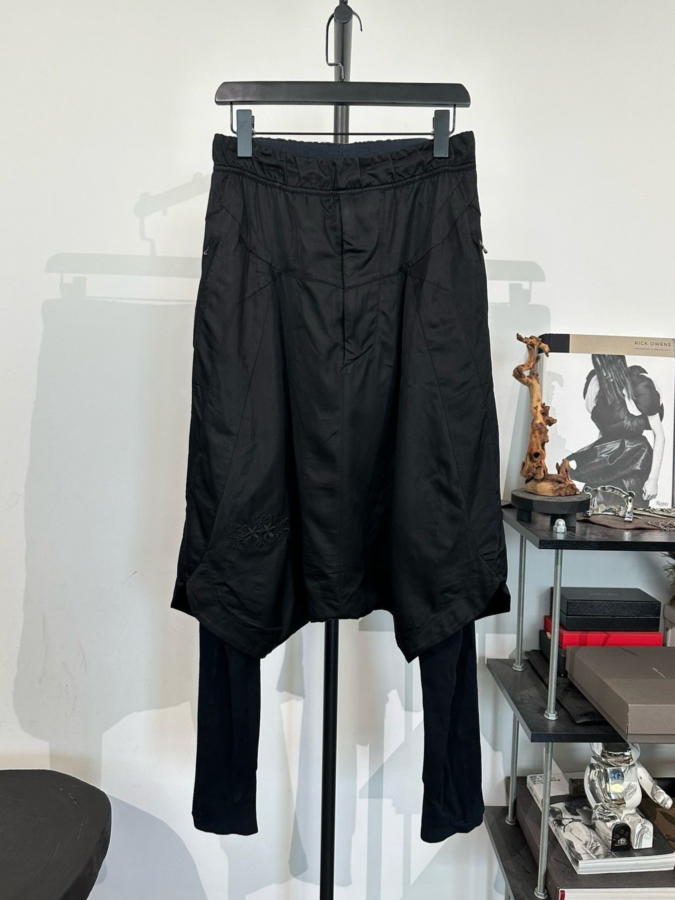 Julius Julius_7 Double Layer Two-Piece Capri Leggings Size 34" / US 12 / IT 48 - 2 Thumbnail