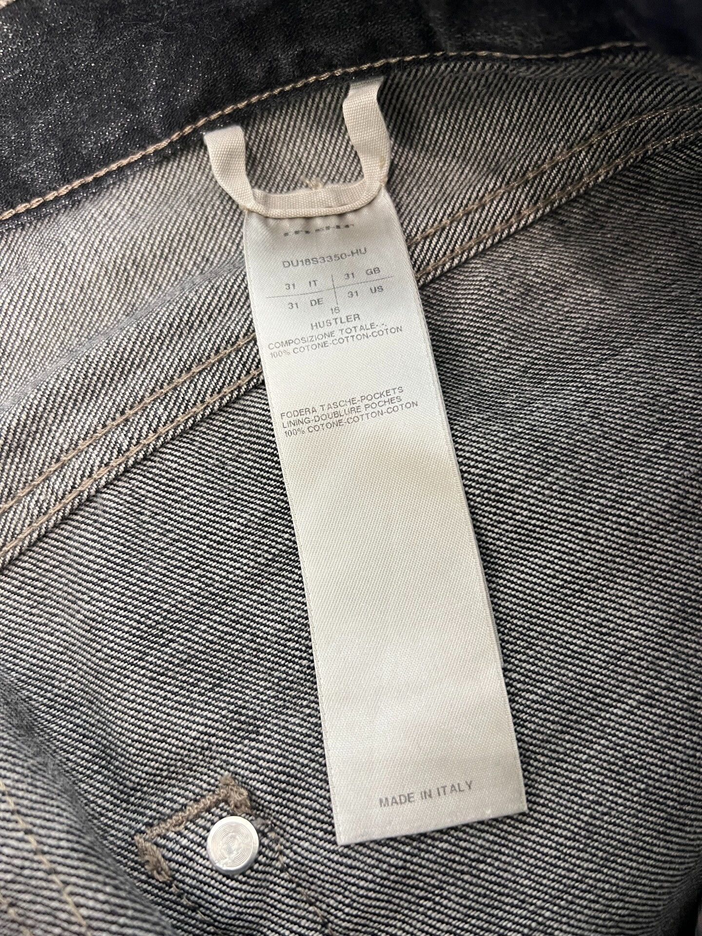 Rick Owens Drkshdw Rick Owens Drkshdw Washed Distressed Cropped Jeans 31 Size US 31 - 6 Thumbnail