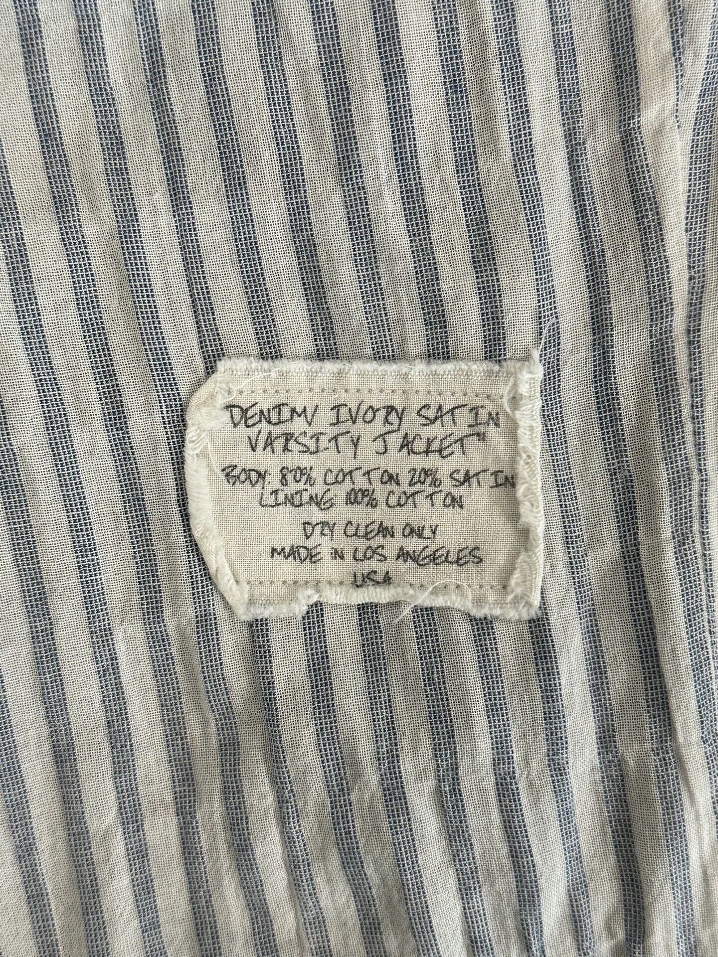 Greg Lauren Greg Lauren Silk Patchwork Baseball Jacket Size US M / EU 48-50 / 2 - 8 Thumbnail