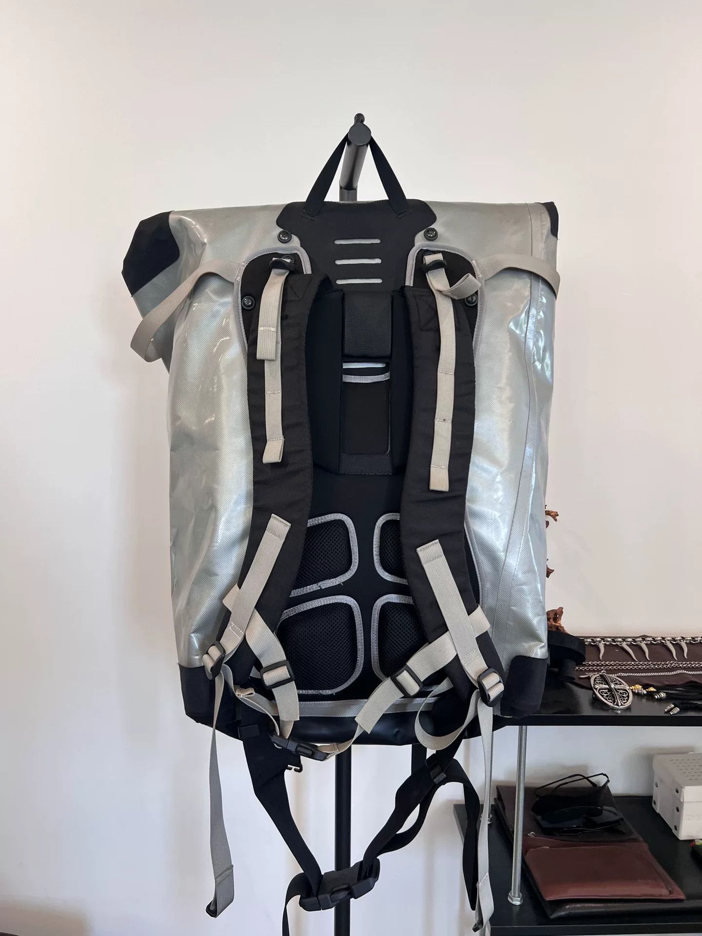 11 By Boris Bidjan Saberi Boris Bidjan Saberi 11 BBS Outdoor Waterproof Backpack Size ONE SIZE - 2 Thumbnail