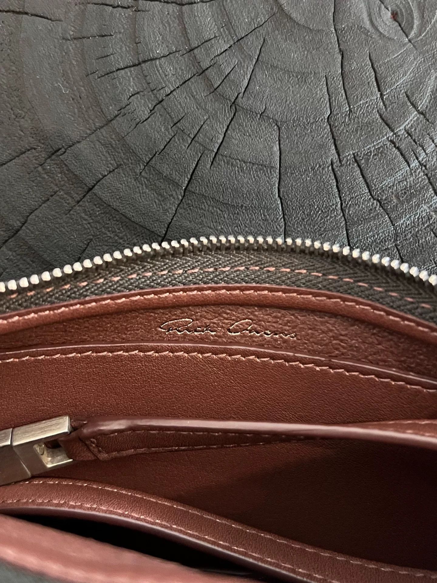 Rick Owens Rick Owens Red Cowhide Crossbody Bag Size ONE SIZE - 6 Thumbnail