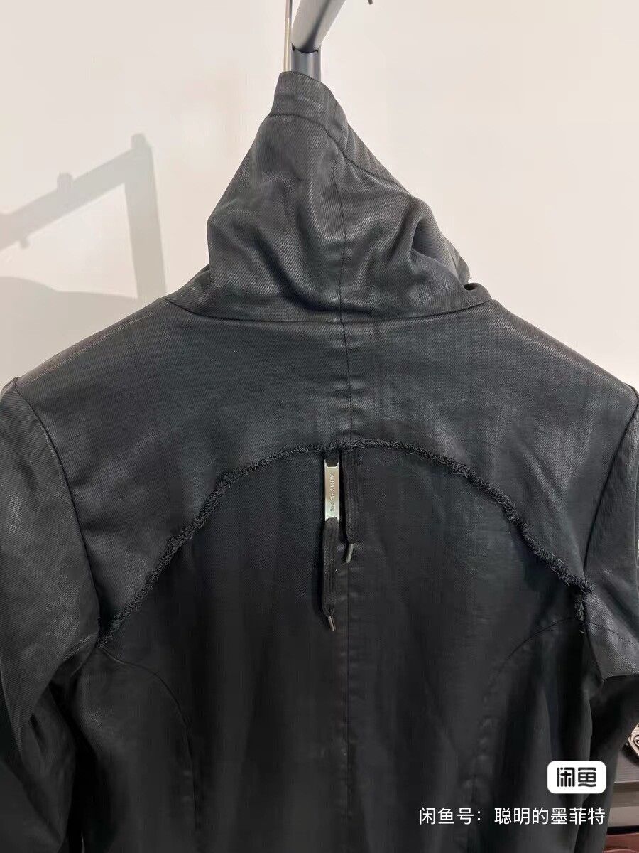 Army Of Me Army of Me High Neck Slant Zip Wax Jacket Size US S / EU 44-46 / 1 - 5 Thumbnail