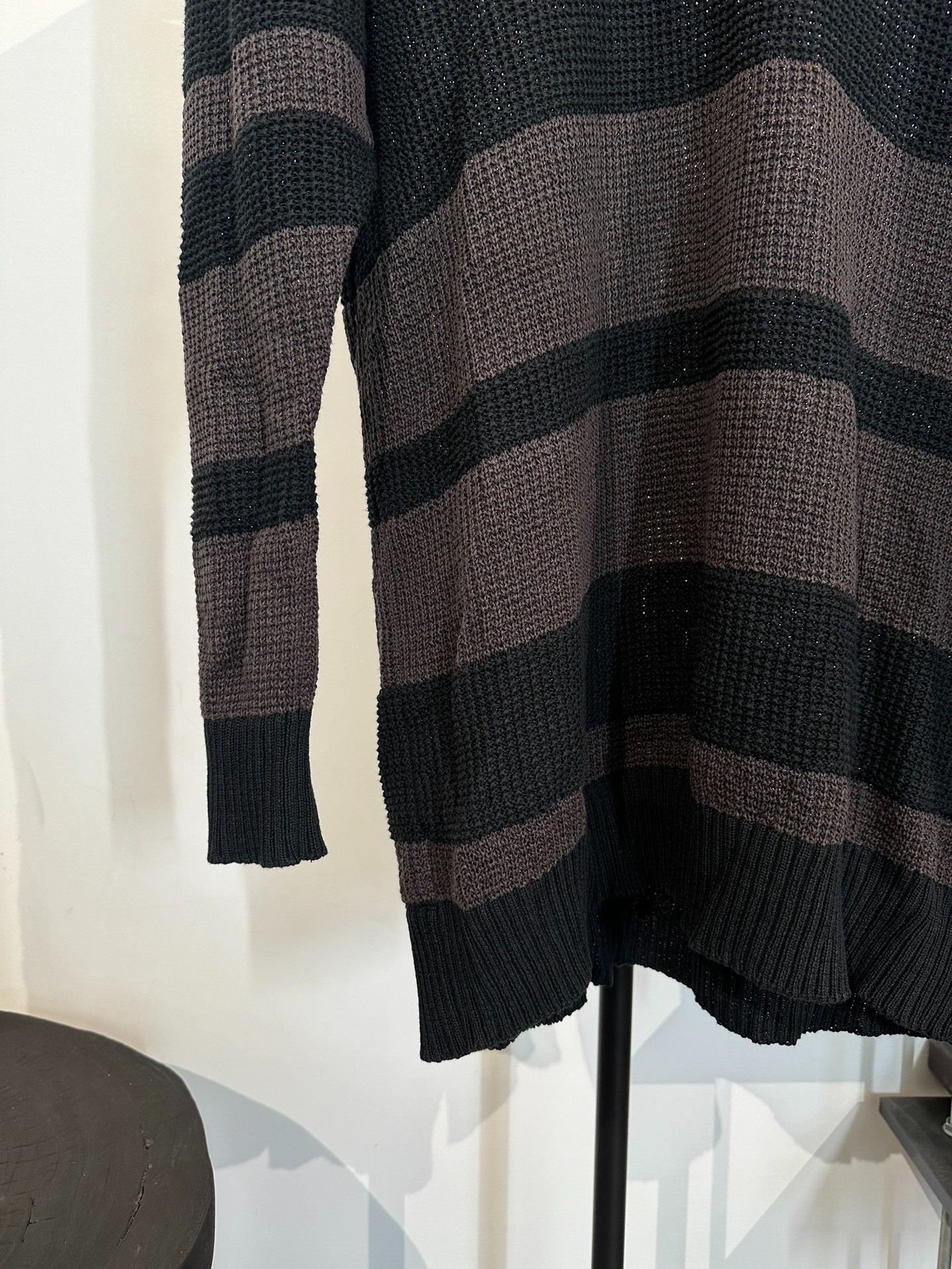 Julius Julius_7 Knit Striped Pullover Sweater Size US S / EU 44-46 / 1 - 5 Thumbnail