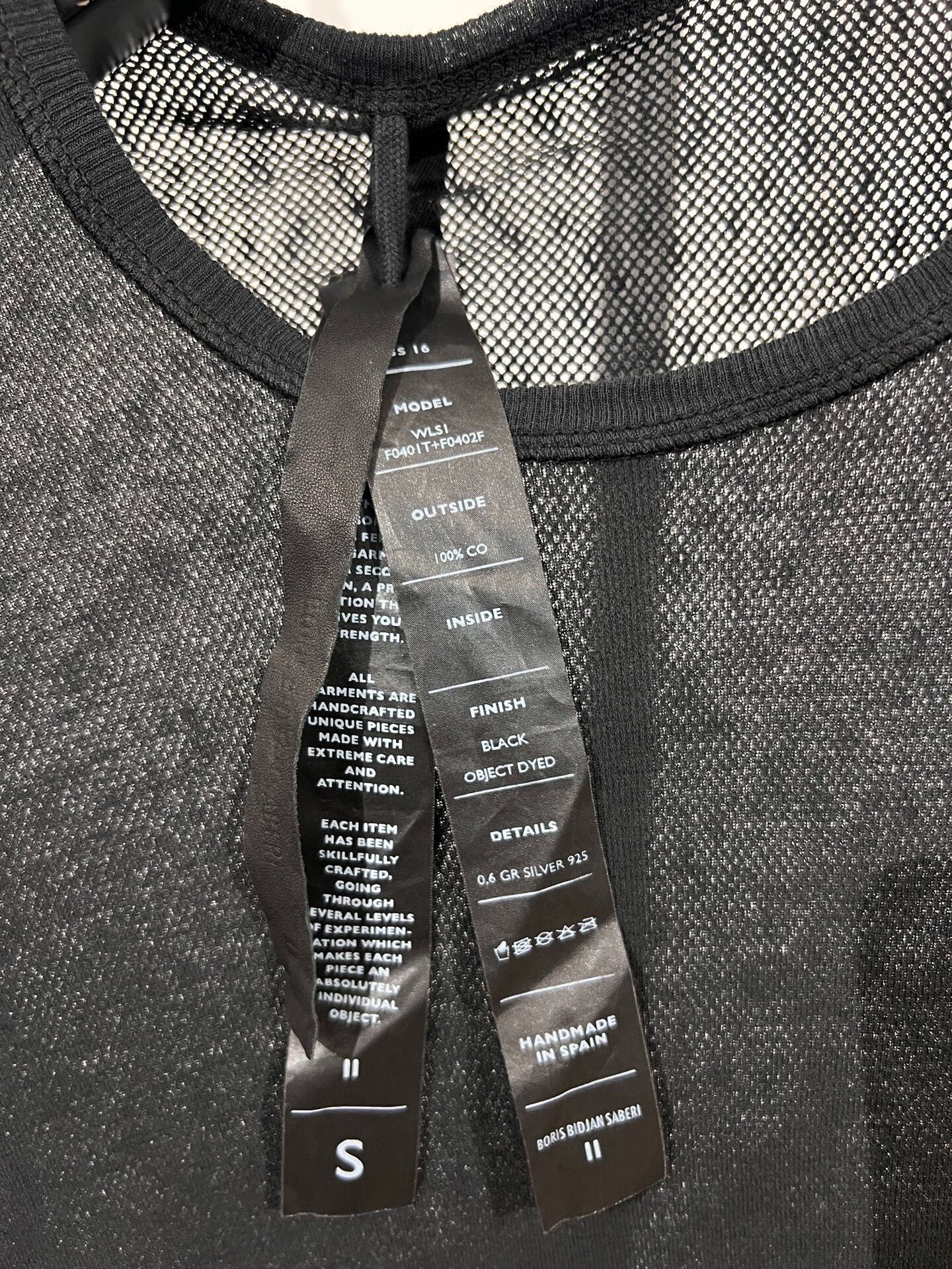 11 By Boris Bidjan Saberi Boris Bidjan Saberi 11by BBS Mesh Slim Long-Sleeve Size US S / EU 44-46 / 1 - 6 Thumbnail