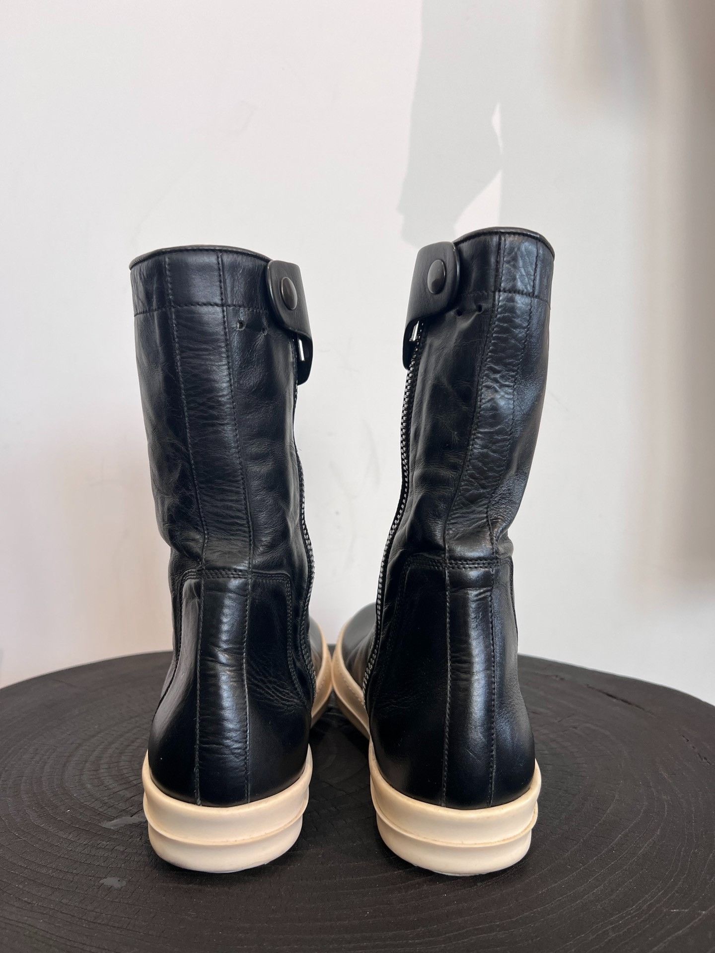 Rick Owens Rick Owens Main Line Cowhide Mid-Calf Boots 40 Size US 7 / EU 40 - 5 Thumbnail