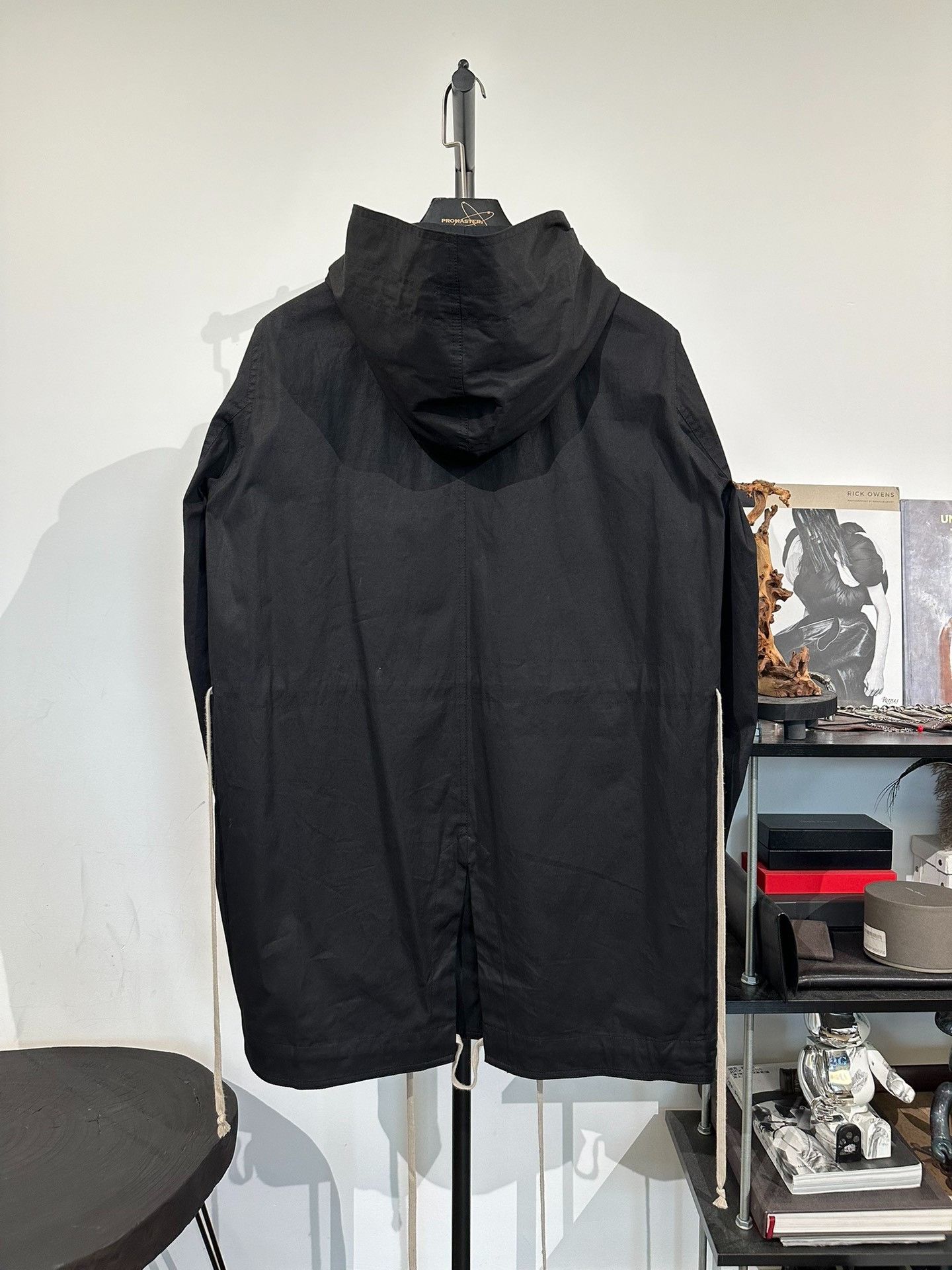 Rick Owens Drkshdw Rick Owens Drkshdw Mid-Length Hooded Parka XS Size US XS / EU 42 / 0 - 2 Thumbnail