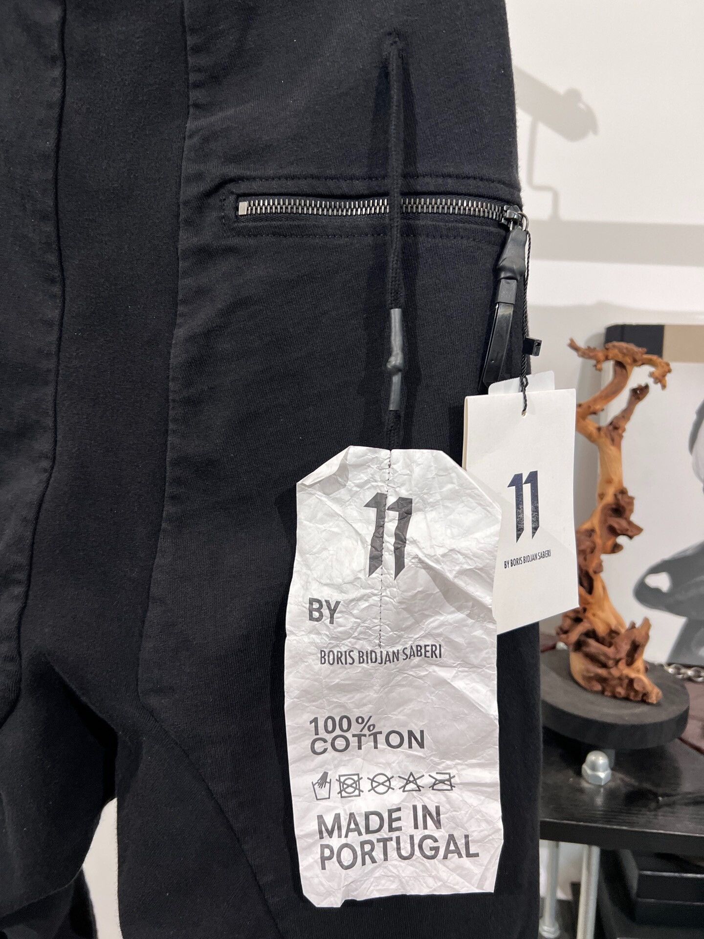 11 By Boris Bidjan Saberi Boris Bidjan Saberi 11by BBS Fleece Jogger Pants Size US 26 / EU 42 - 5 Thumbnail
