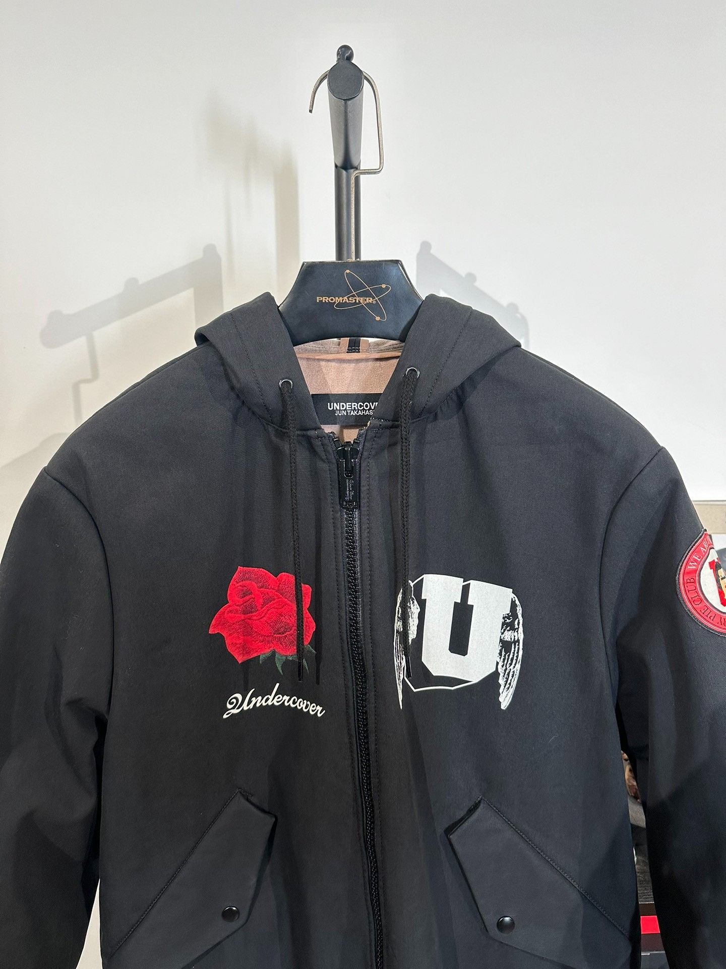 Undercover Undercover Jun Takahashi Mid-Length Patch Print Hooded Jacket Size US S / EU 44-46 / 1 - 4 Thumbnail