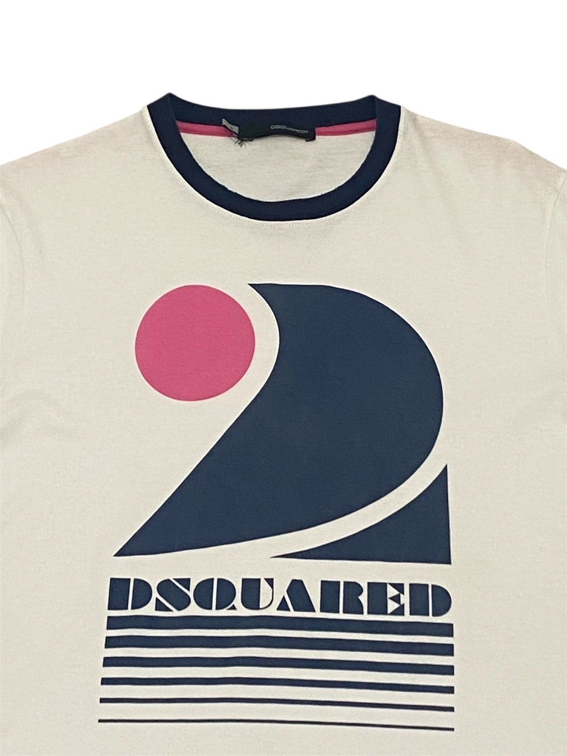Dsquared2 Dsquared2 Graphic Print Tee Blue Trim Size US M / EU 48-50 / 2 - 2 Thumbnail