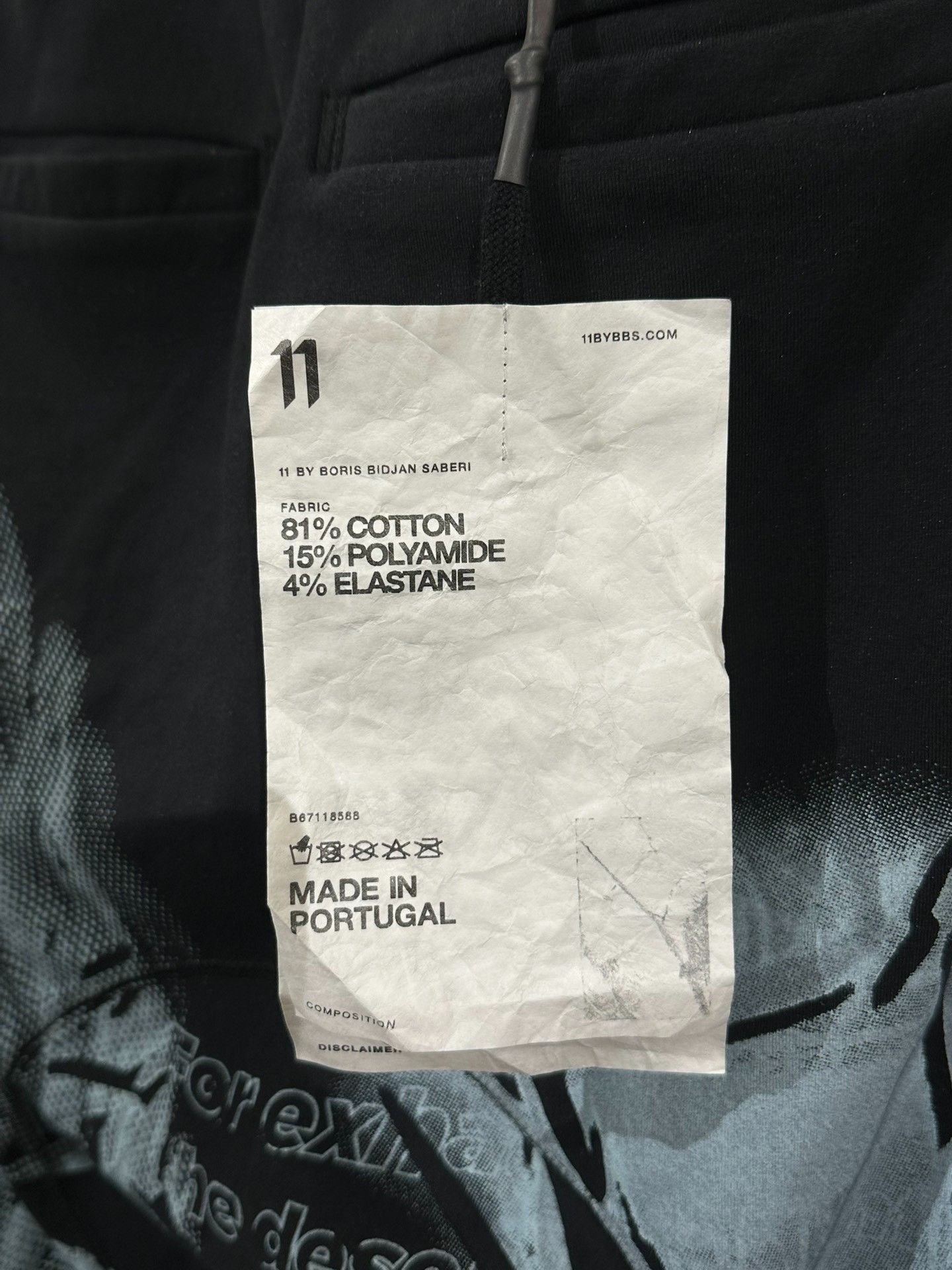 11 By Boris Bidjan Saberi Boris Bidjan Saberi 11by bbs P3C Joggers Size US 26 / EU 42 - 9 Thumbnail