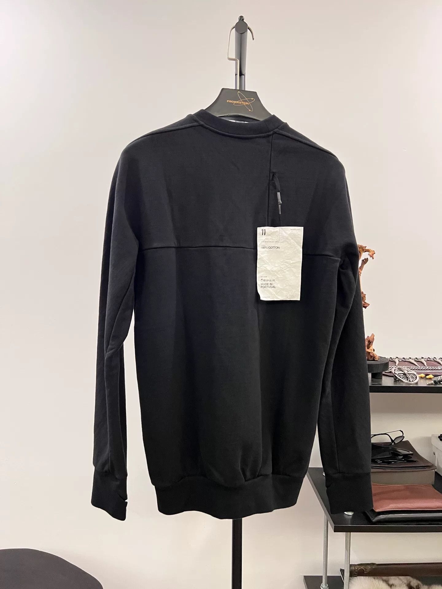 11 By Boris Bidjan Saberi Boris Bidjan Saberi 11by BBS Cotton Crewneck Size US XXS / EU 40 - 2 Thumbnail
