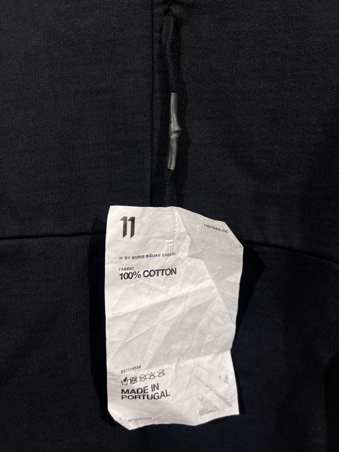 11 By Boris Bidjan Saberi Boris Bidjan Saberi 11by BBS Cotton Crewneck Size US XXS / EU 40 - 9 Thumbnail