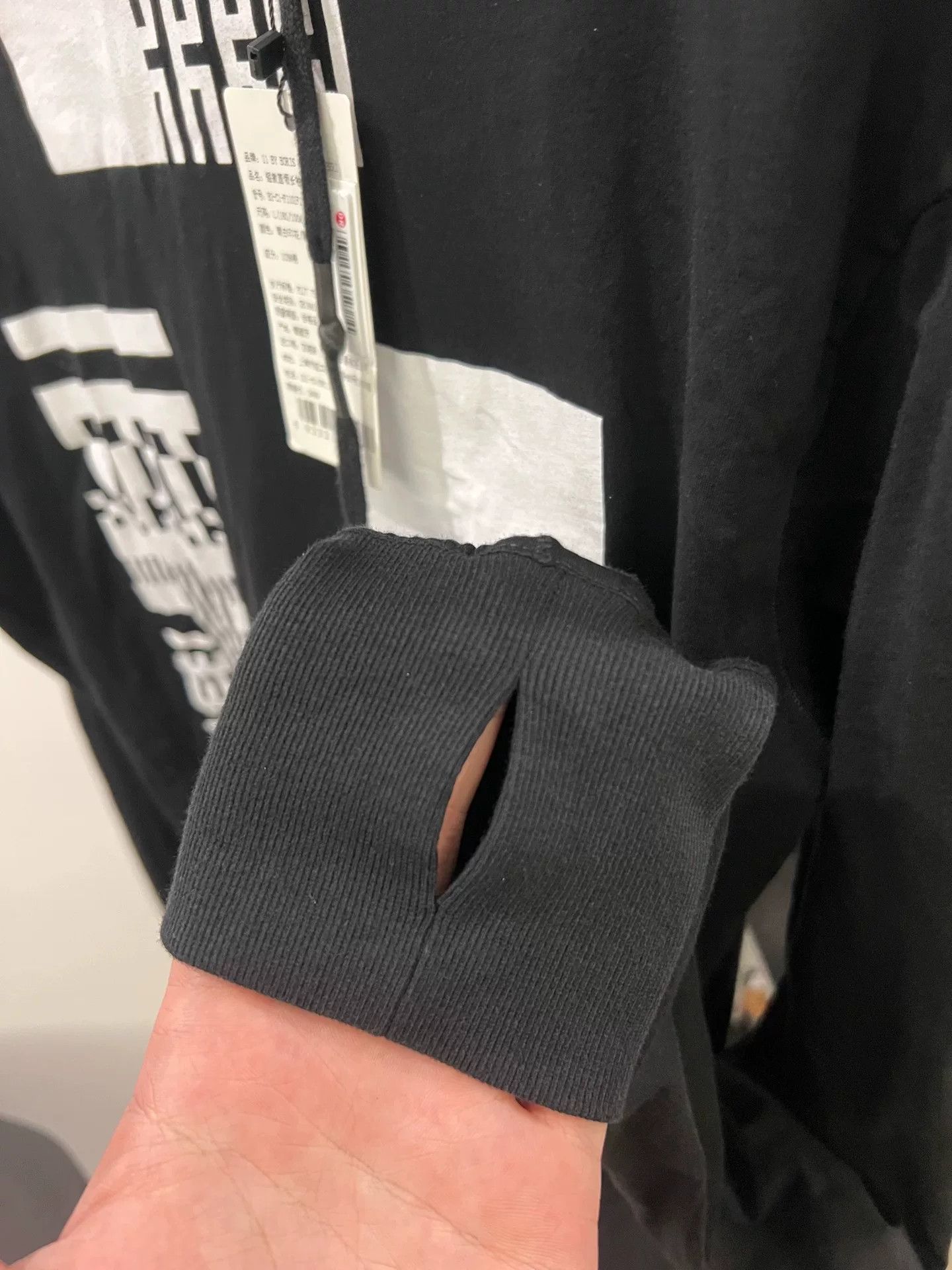 11 By Boris Bidjan Saberi Boris Bidjan Saberi 11by BBS Long-Sleeve T-Shirt Size US L / EU 52-54 / 3 - 5 Thumbnail