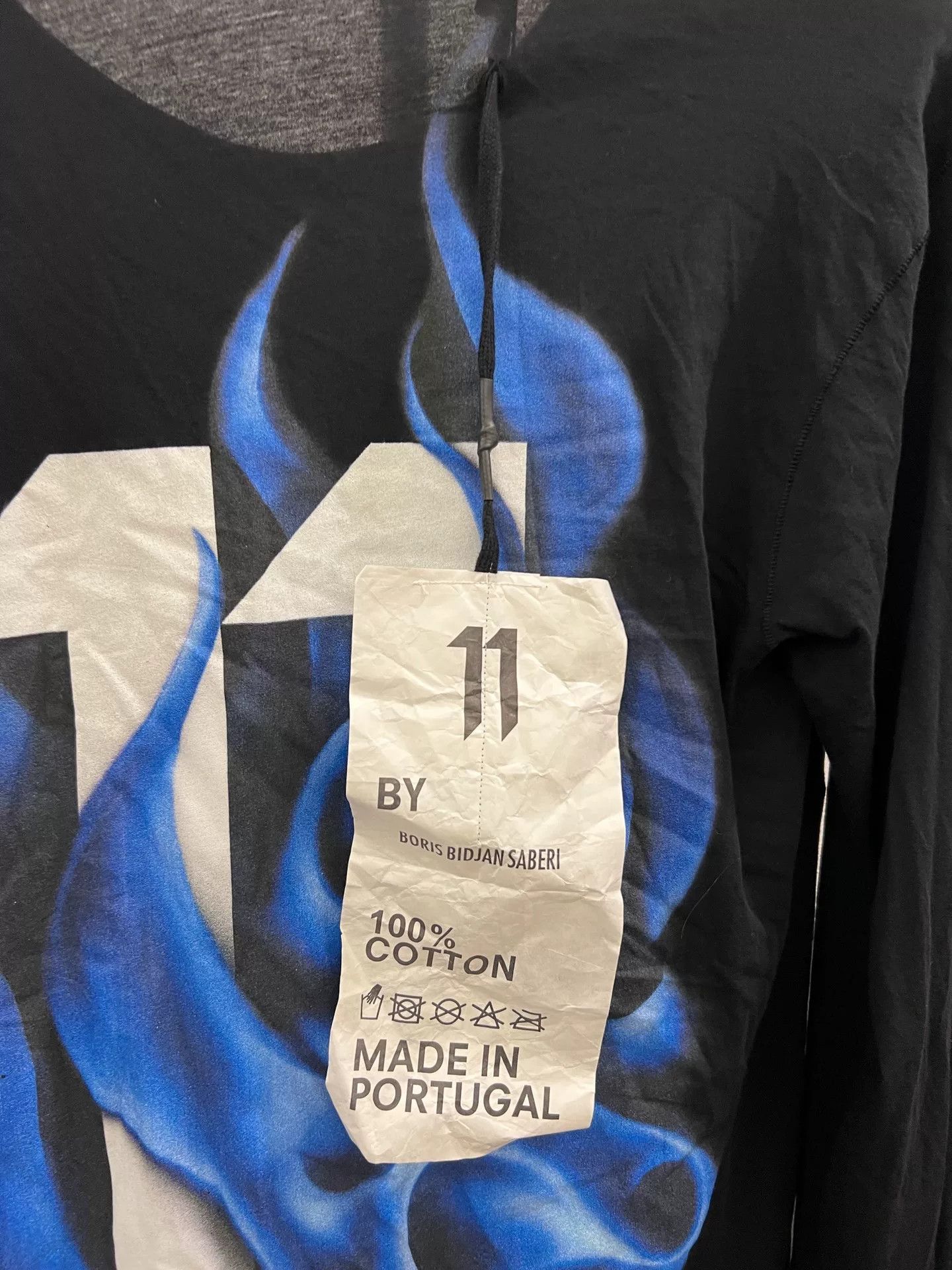 11 By Boris Bidjan Saberi 11by BBS Boris Bidjan Saberi Print Long-Sleeve T-shirt Size US M / EU 48-50 / 2 - 5 Thumbnail