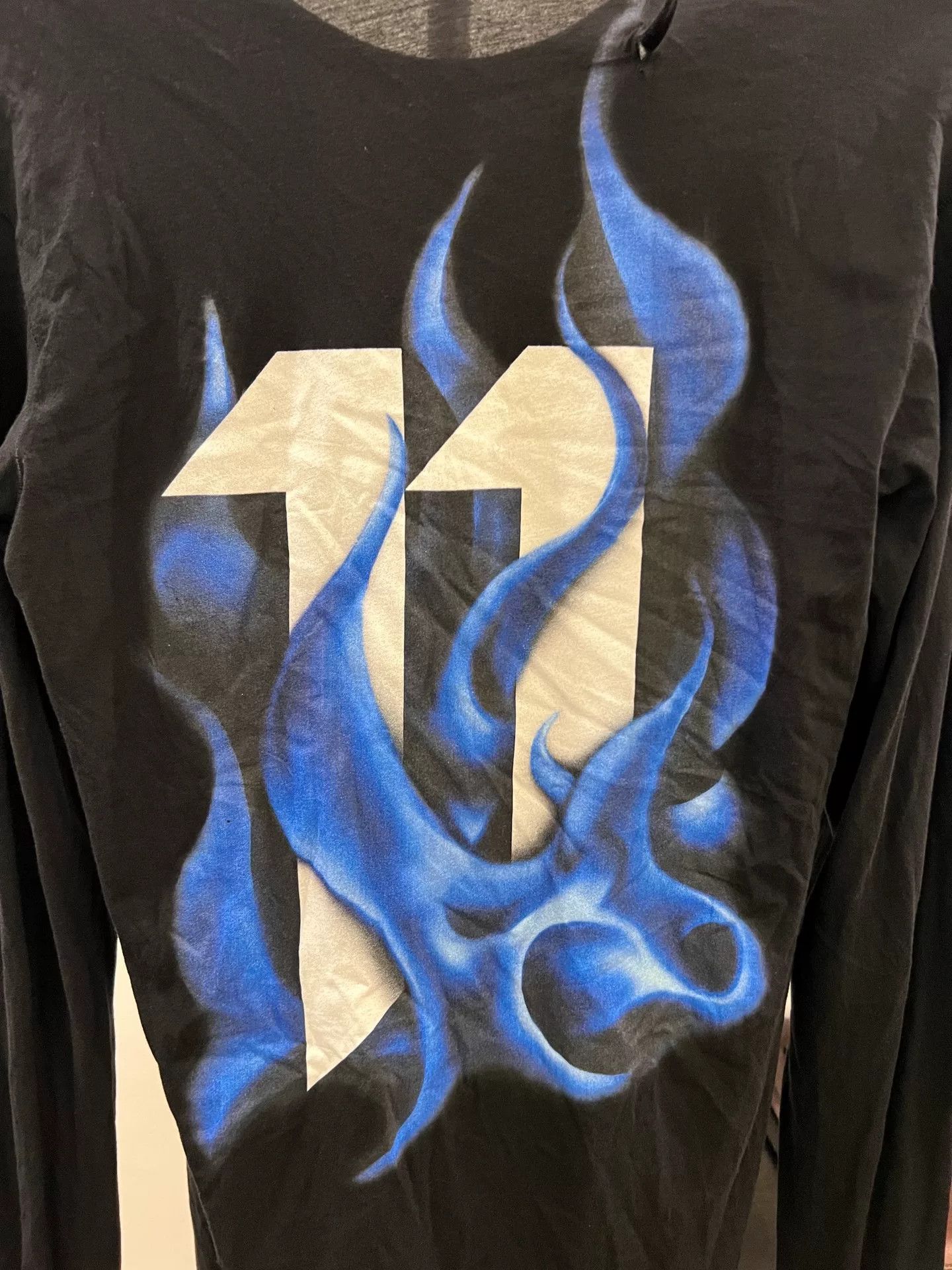 11 By Boris Bidjan Saberi 11by BBS Boris Bidjan Saberi Print Long-Sleeve T-shirt Size US M / EU 48-50 / 2 - 3 Thumbnail