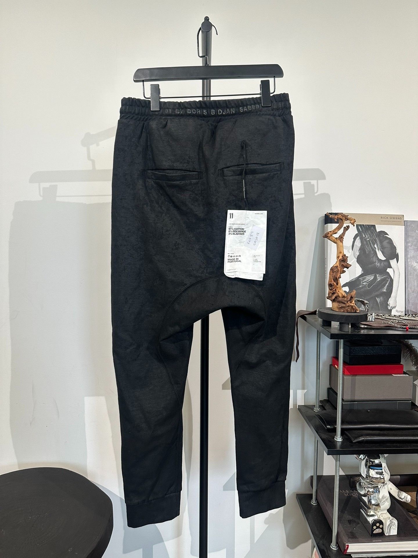 11 By Boris Bidjan Saberi Boris Bidjan Saberi 11by bbs Waxed Joggers Size US 30 / EU 46 - 2 Thumbnail