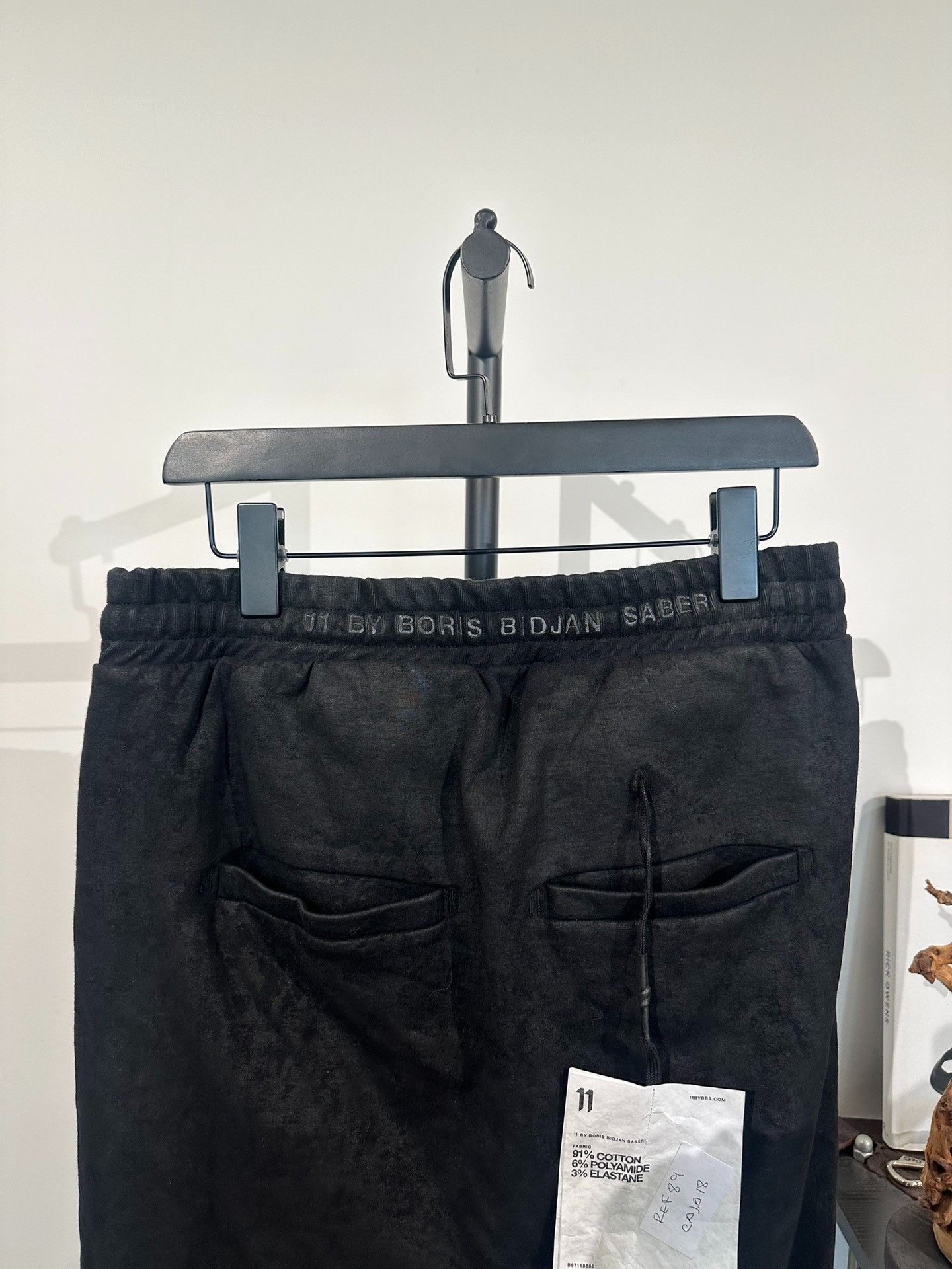 11 By Boris Bidjan Saberi Boris Bidjan Saberi 11by bbs Waxed Joggers Size US 30 / EU 46 - 5 Thumbnail