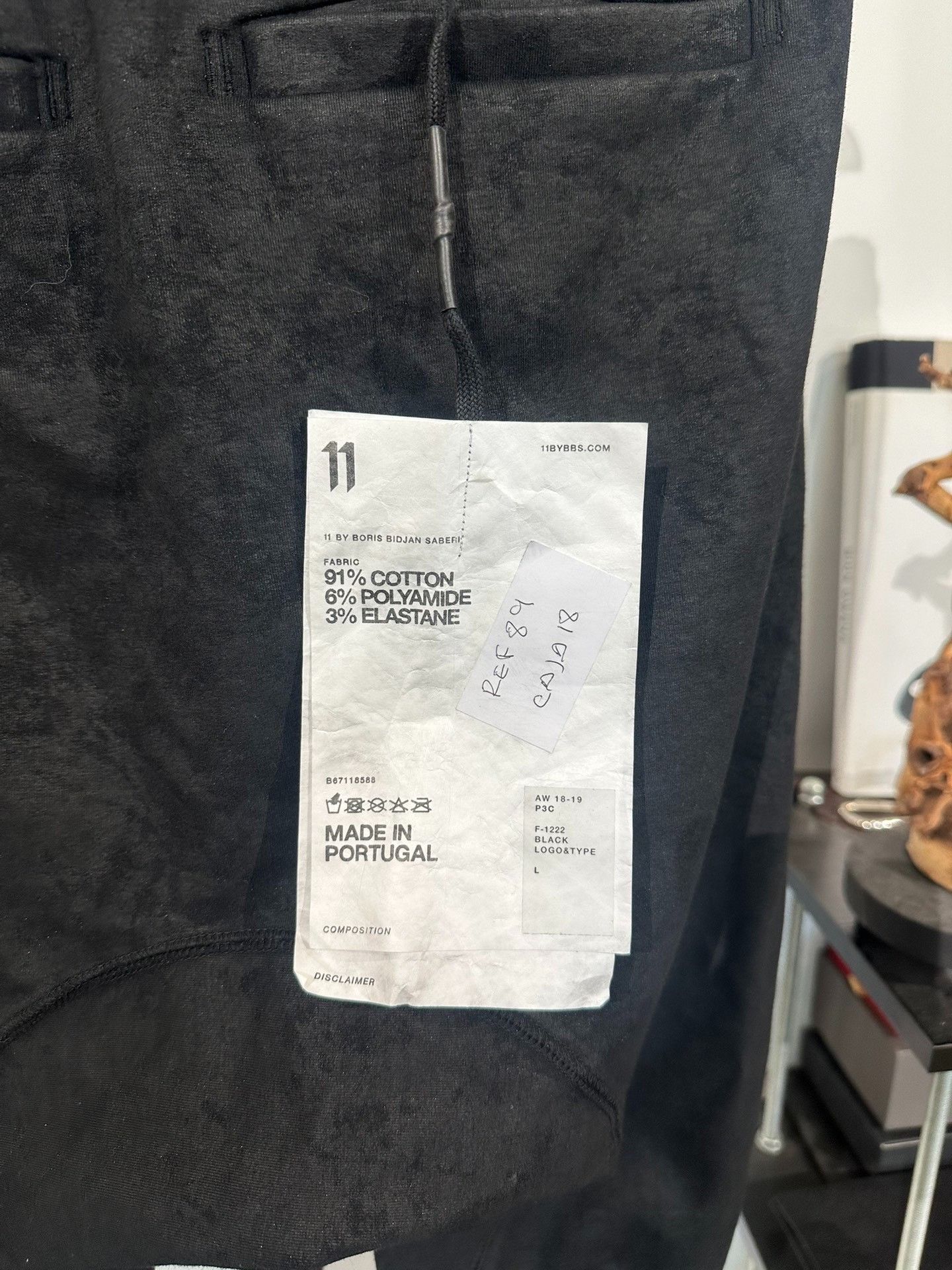11 By Boris Bidjan Saberi Boris Bidjan Saberi 11by bbs Waxed Joggers Size US 30 / EU 46 - 6 Thumbnail