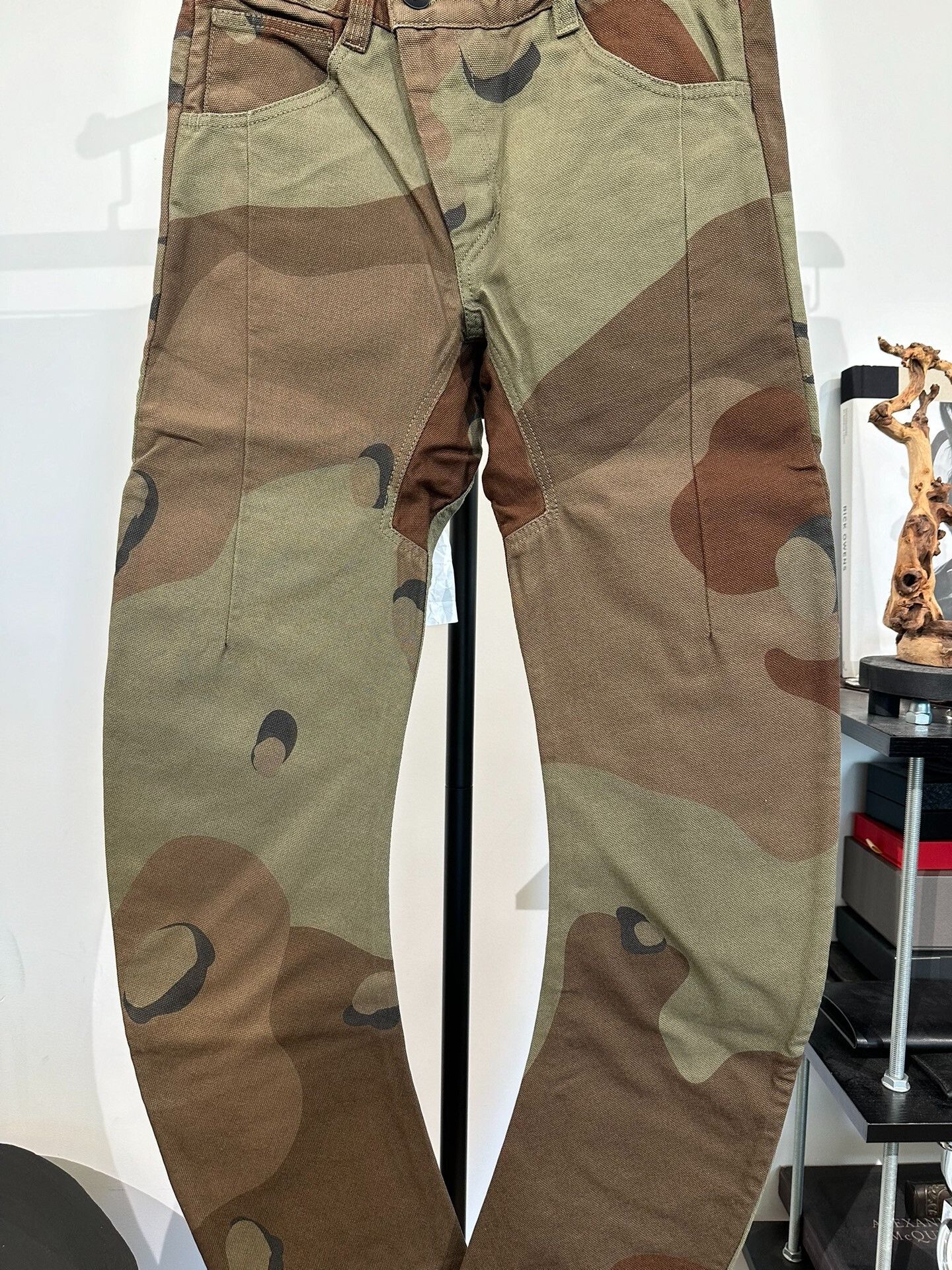 11 By Boris Bidjan Saberi Boris Bidjan Saberi 11by BBS P1 Camo Canvas Pants Size US 26 / EU 42 - 6 Thumbnail