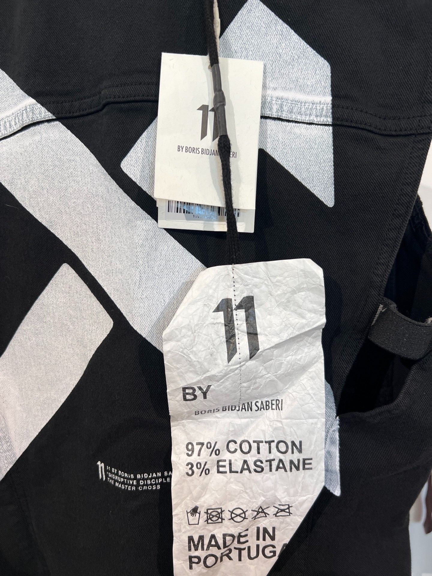 11 By Boris Bidjan Saberi Boris Bidjan Saberi 11by BBS V3 Denim Hunting Vest Size US S / EU 44-46 / 1 - 8 Thumbnail