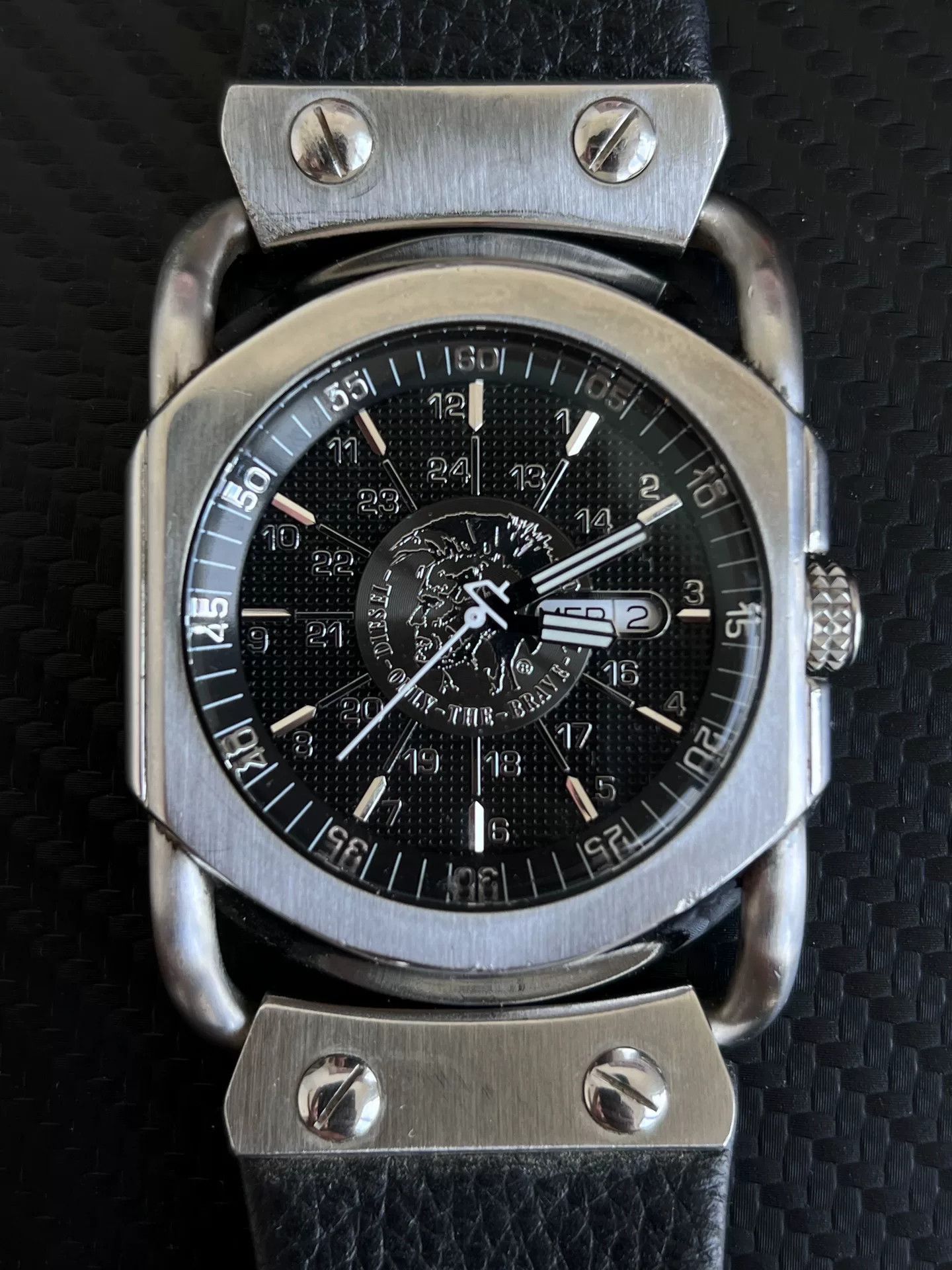 Diesel Diesel Vintage Quartz Electronic Watch Size ONE SIZE - 5 Thumbnail