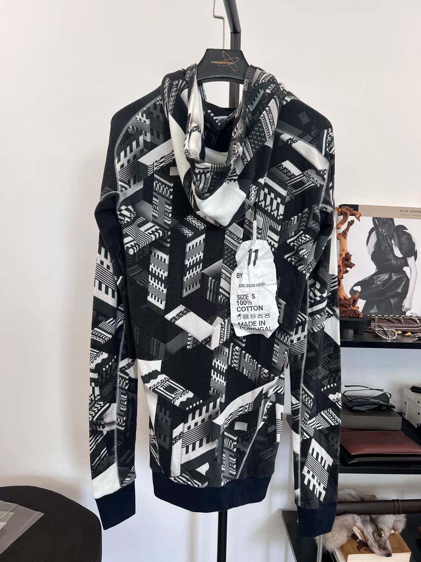 11 By Boris Bidjan Saberi Boris Bidjan Saberi 11by BBS Graphic Print Hoodie Size US S / EU 44-46 / 1 - 2 Thumbnail