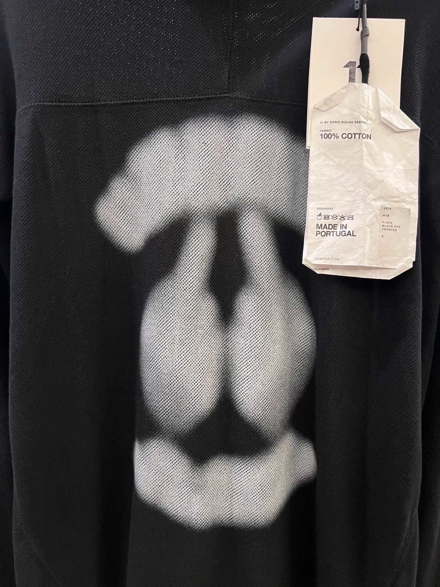 11 By Boris Bidjan Saberi Boris Bidjan Saberi 11by bbs Mesh Print Hoodie Size US S / EU 44-46 / 1 - 4 Thumbnail
