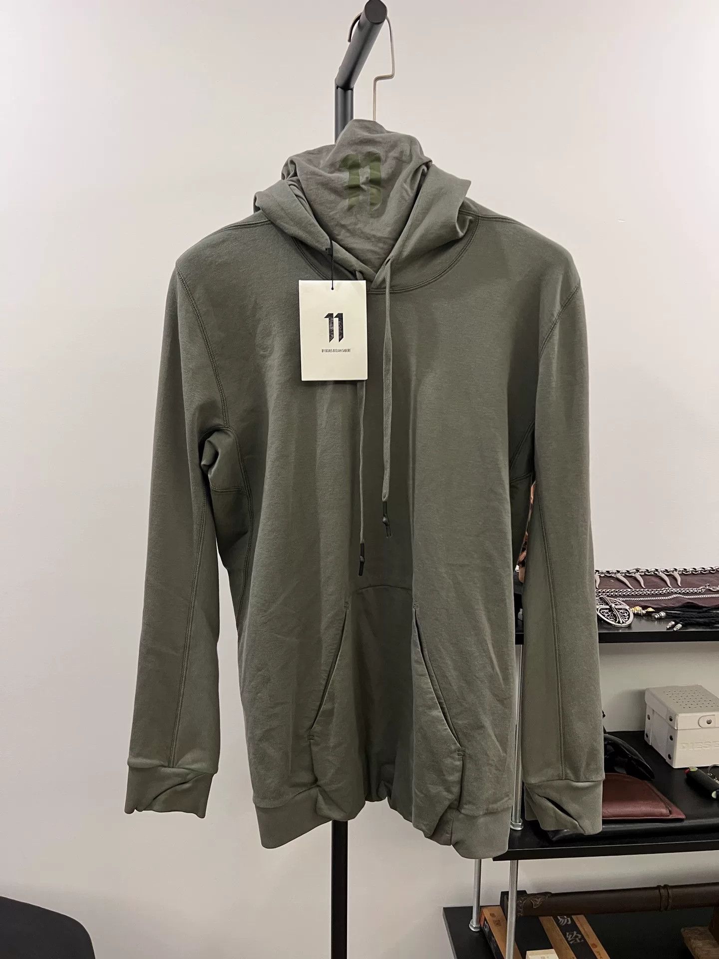 11 By Boris Bidjan Saberi Boris Bidjan Saberi 11by BBS Printed Hoodie Size US M / EU 48-50 / 2 - 2 Thumbnail