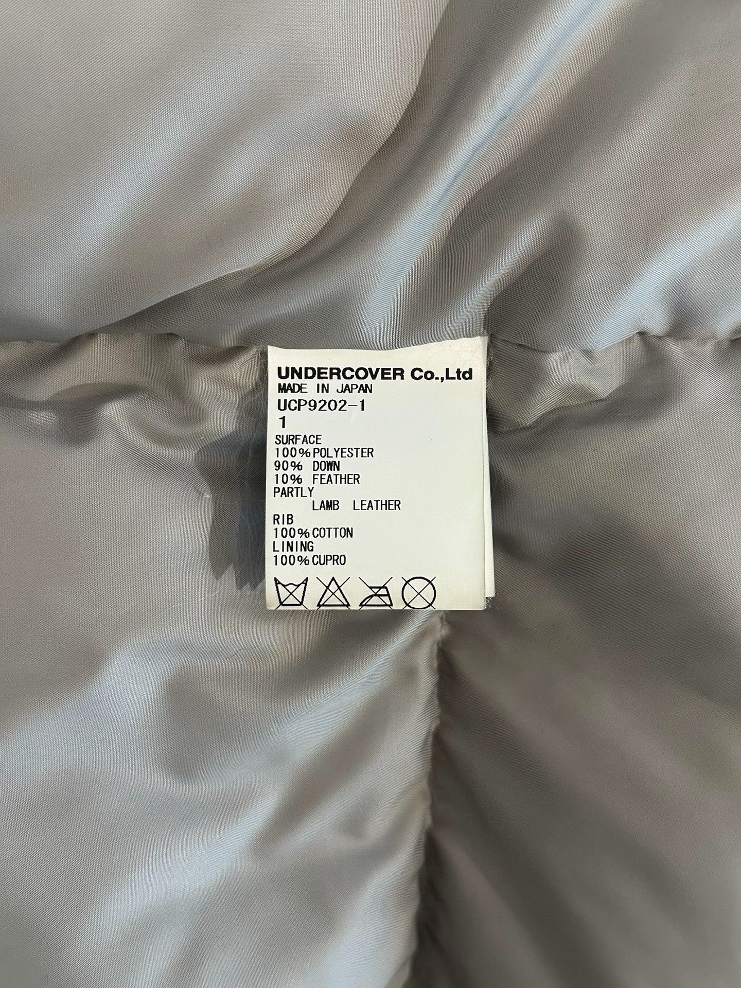 Undercover Undercover Sheepskin Sleeves Down Jacket Size US S / EU 44-46 / 1 - 9 Thumbnail