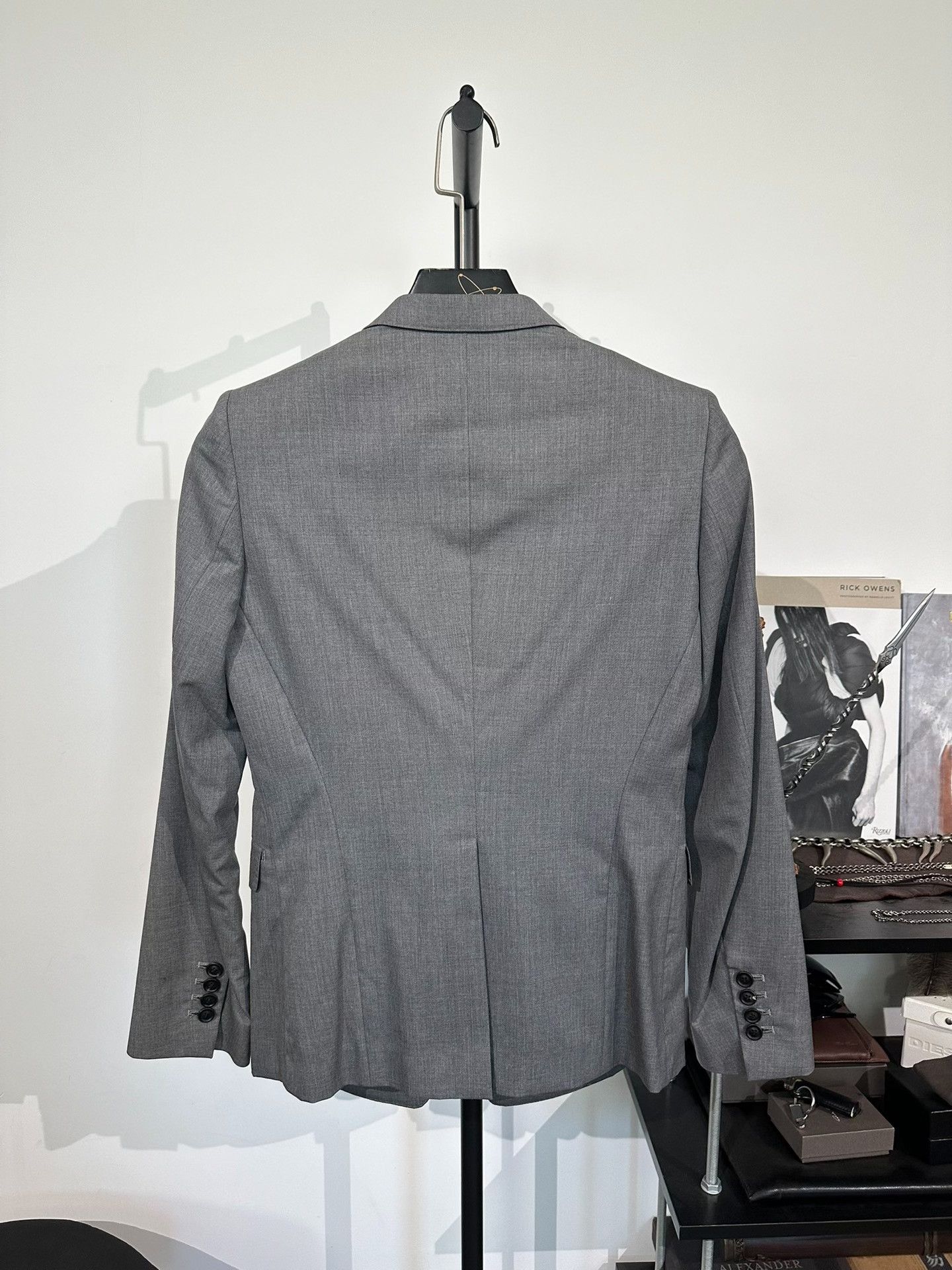 Julius Julius_7 Slim Wool Suit Jacket Size US S / EU 44-46 / 1 - 2 Thumbnail