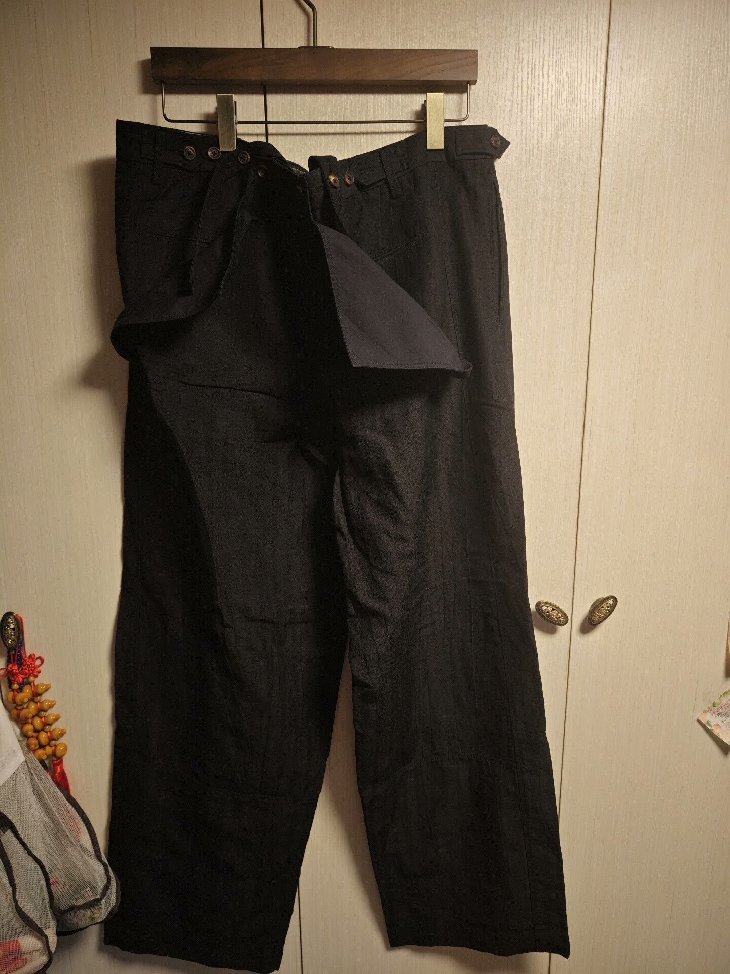 Ziggy Chen Ziggy Chen 21AW Bamboo Pattern Overalls Size US 30 / EU 46 - 3 Thumbnail