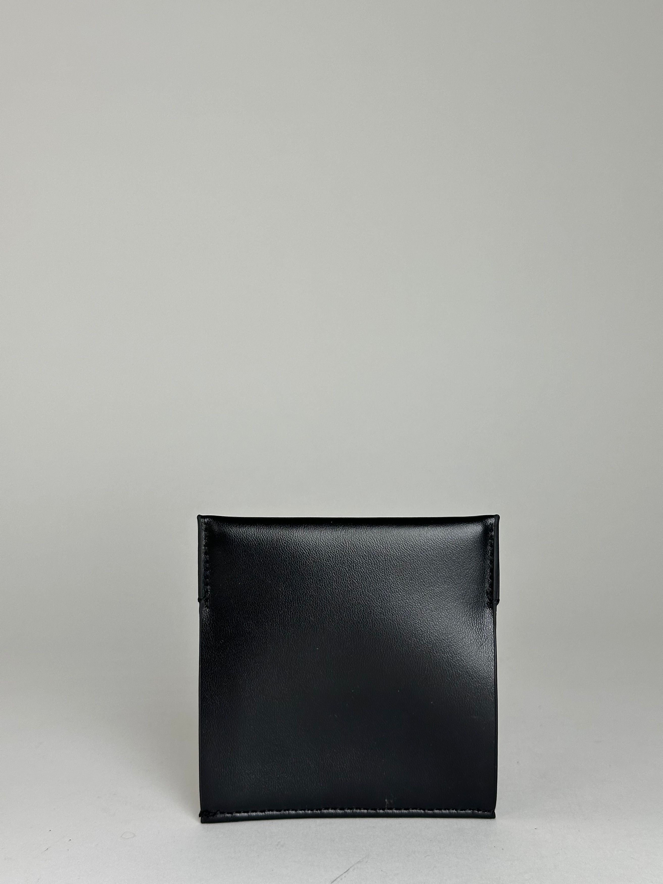 Celine Leather Flat Pouch Black Size ONE SIZE - 2 Thumbnail