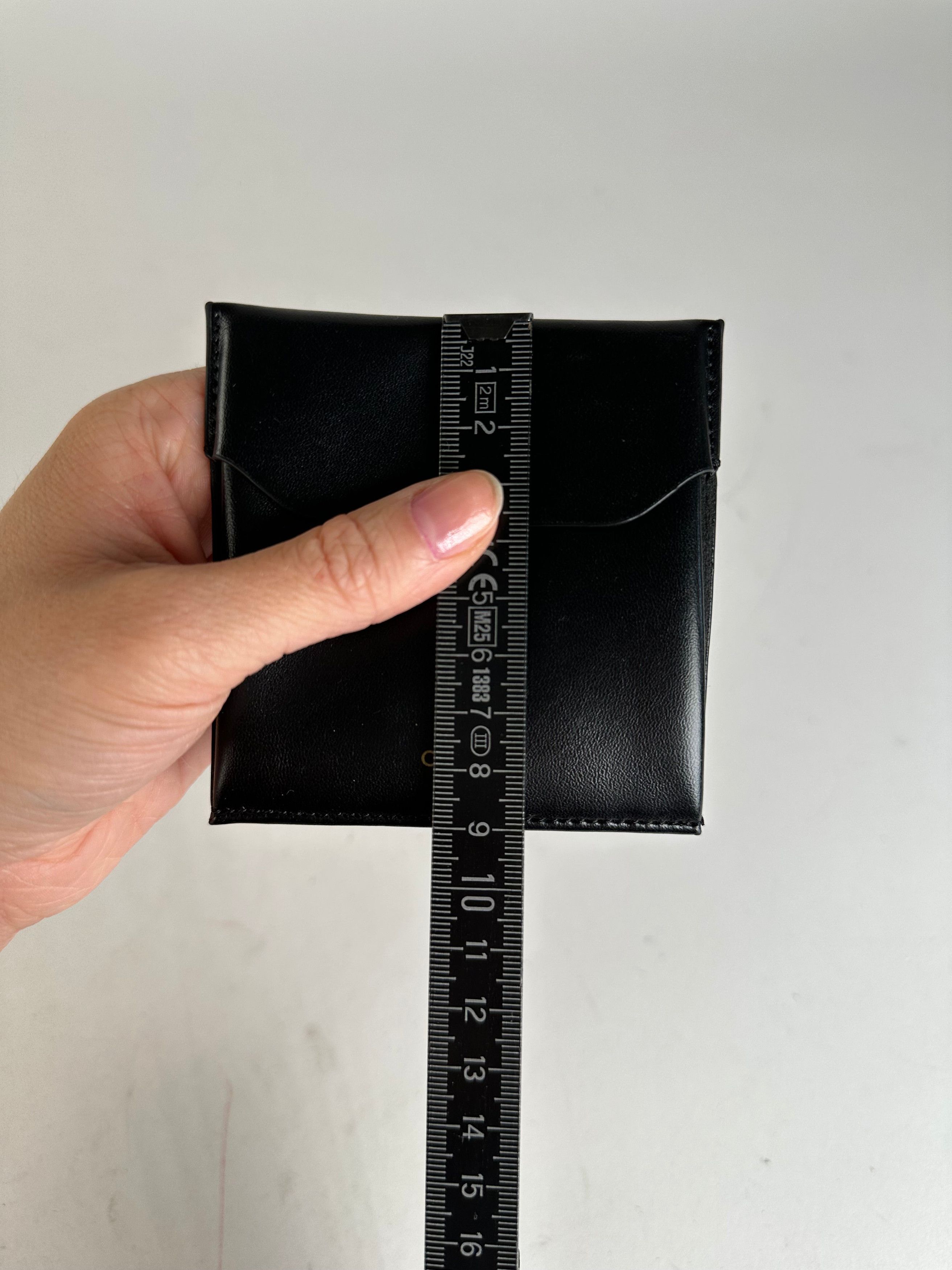 Celine Leather Flat Pouch Black Size ONE SIZE - 7 Thumbnail