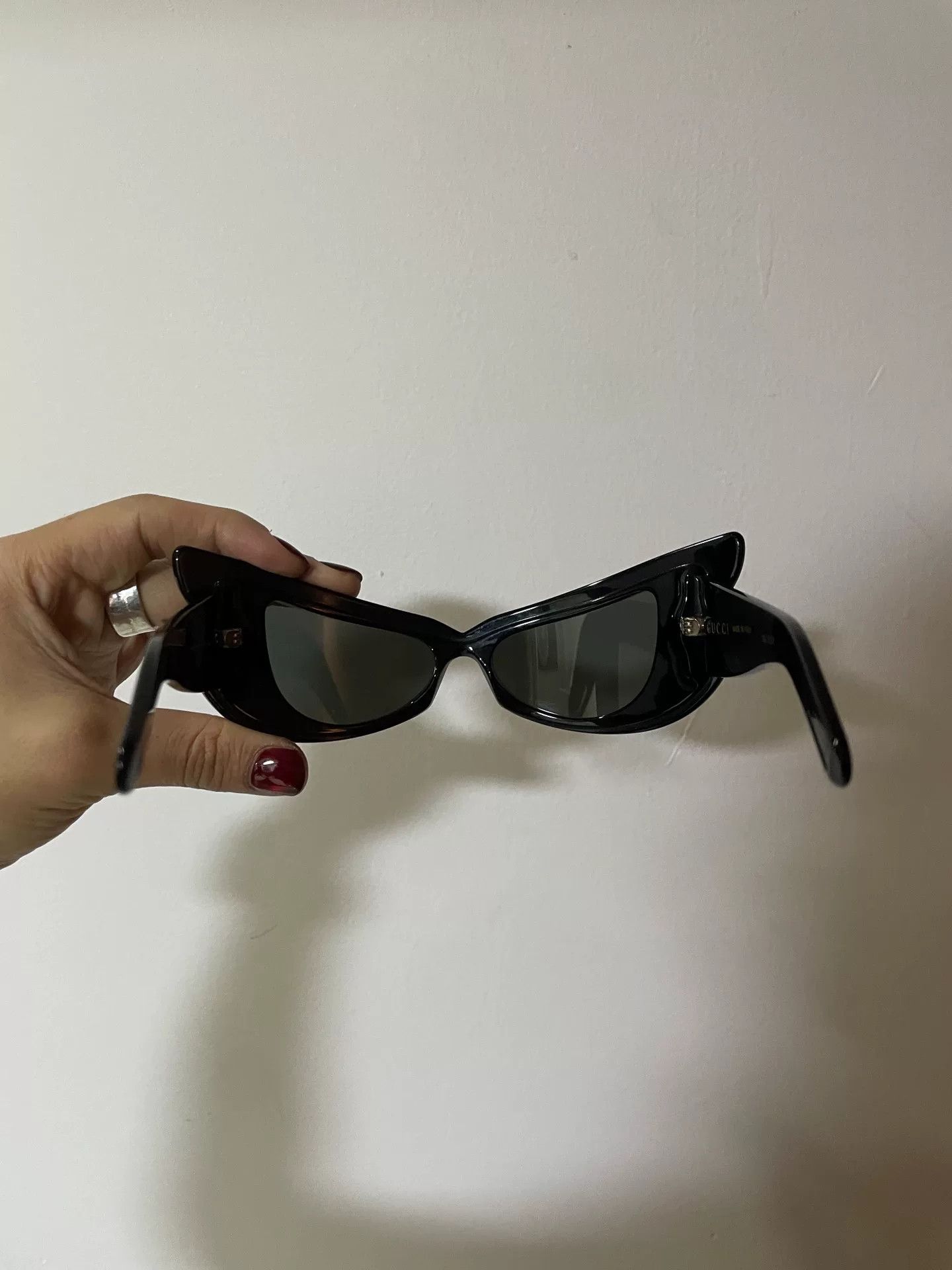 Gucci Gucci Cat-Eye Wing Sunglasses Size ONE SIZE - 2 Thumbnail