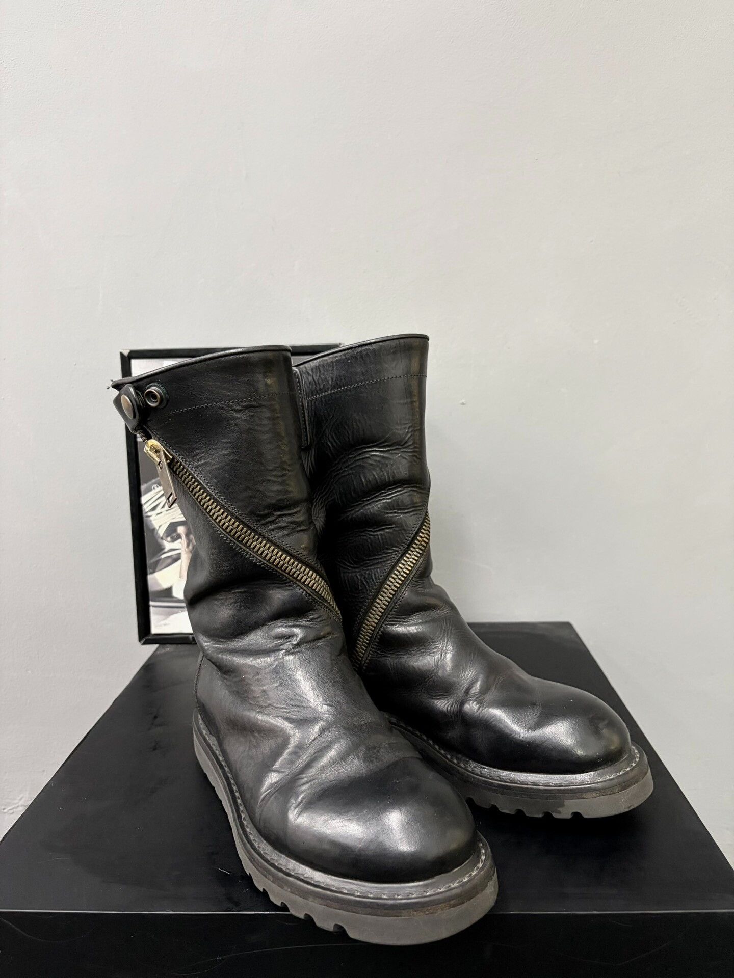 Rick Owens Rick Owens Spiral Zip Military Boots Size US 5 / IT 35 - 3 Thumbnail