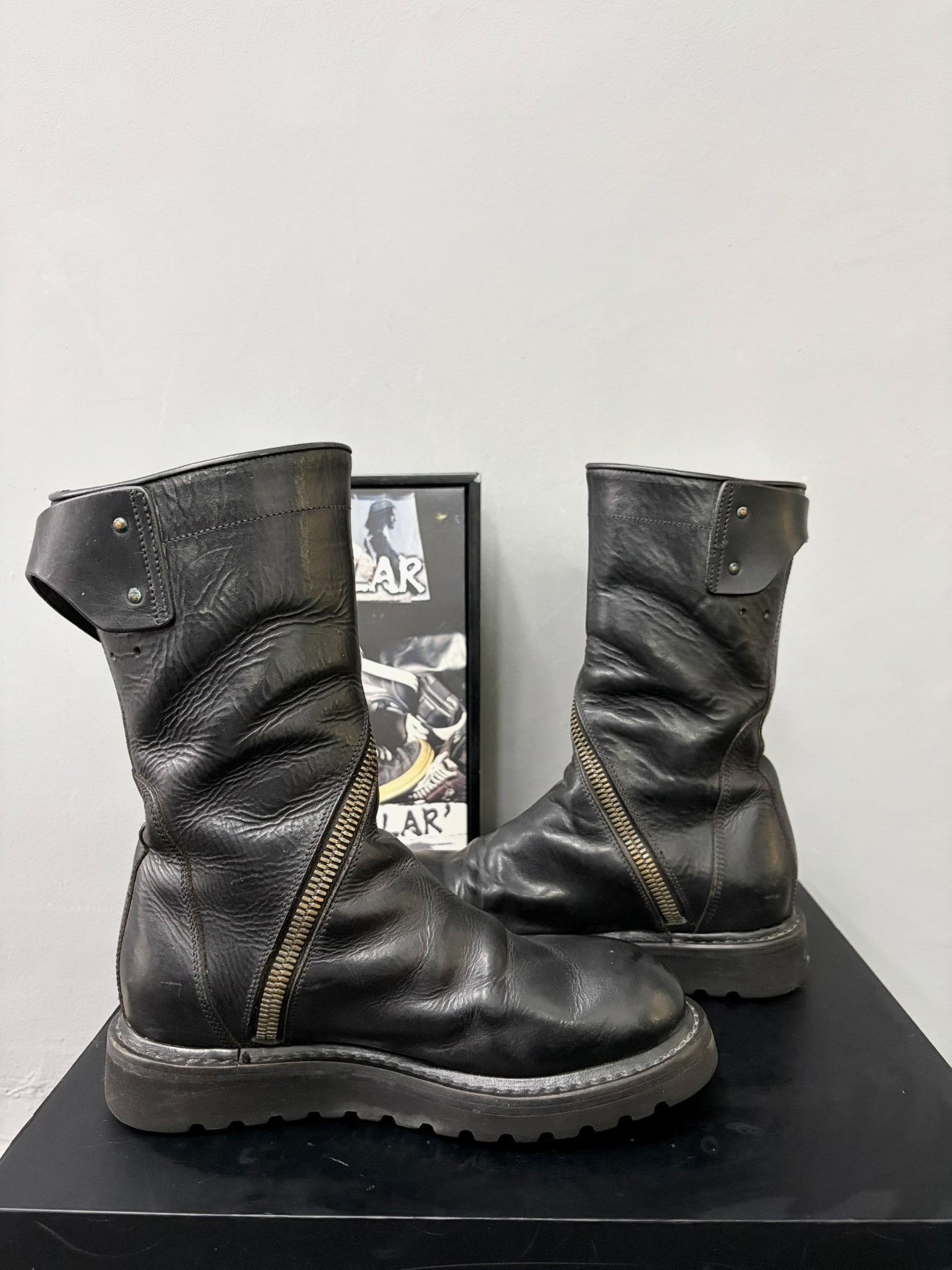 Rick Owens Rick Owens Spiral Zip Military Boots Size US 5 / IT 35 - 6 Thumbnail